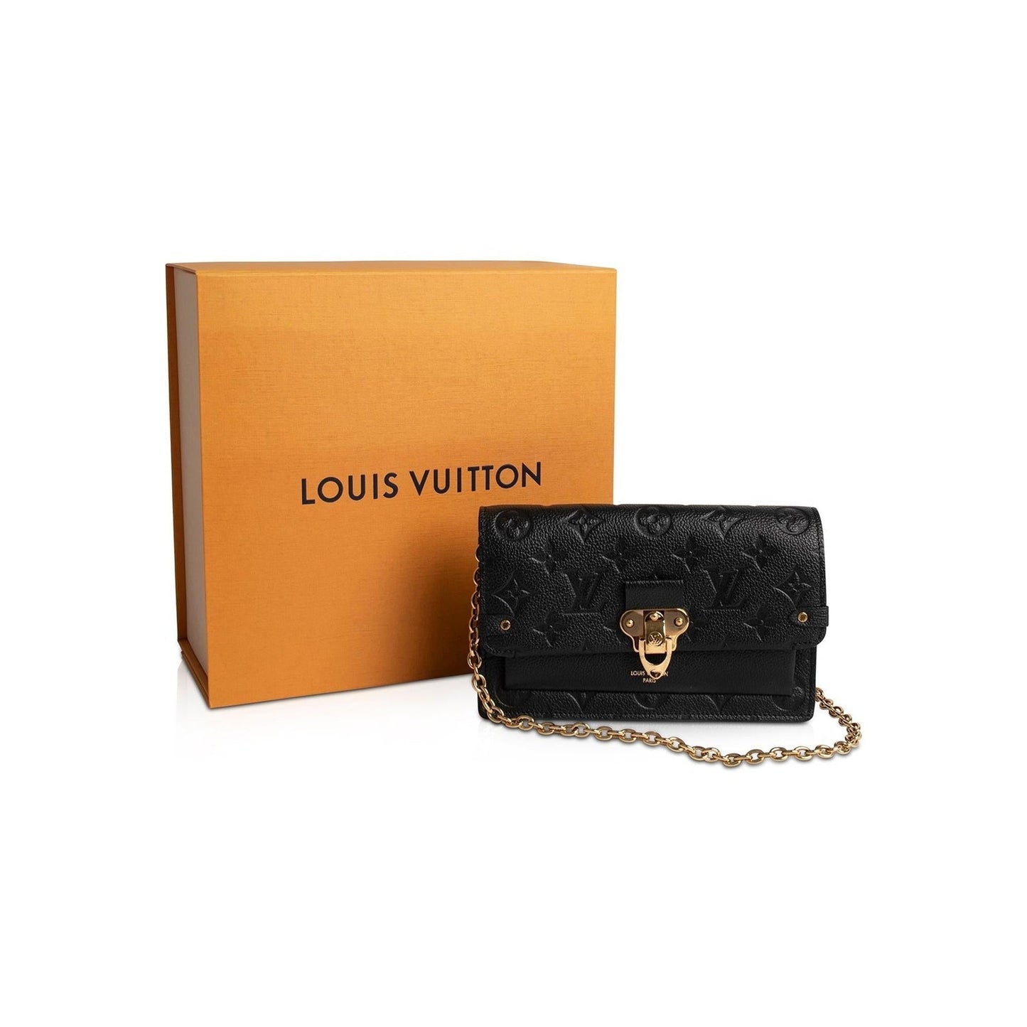 Louis Vuitton Monogram Empreinte Vavin Chain Wallet