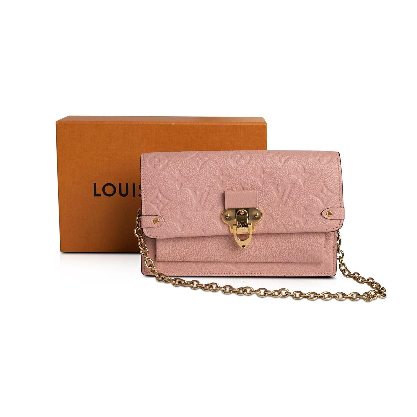 Louis Vuitton Monogram Empreinte Vavin Chain Wallet