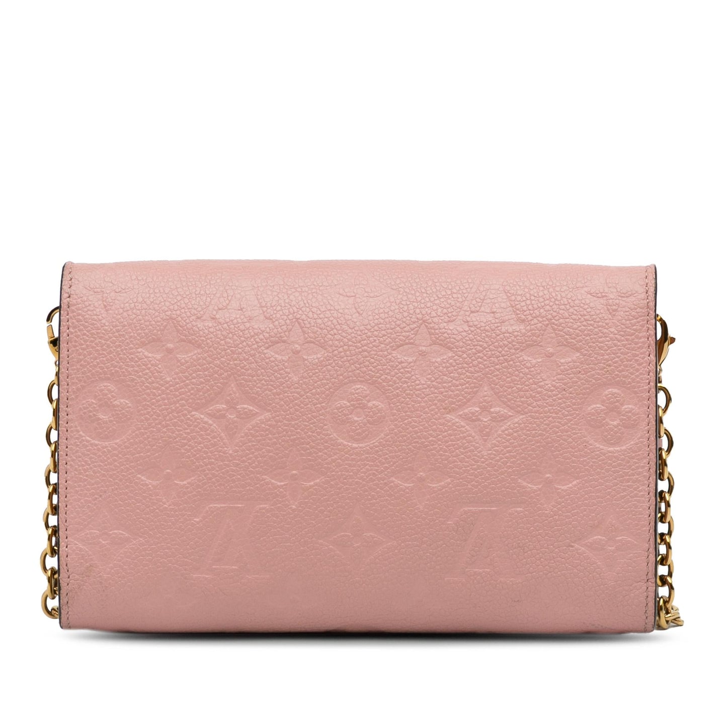 Louis Vuitton Monogram Empreinte Vavin Wallet on Chain (SHG-kmTo31)
