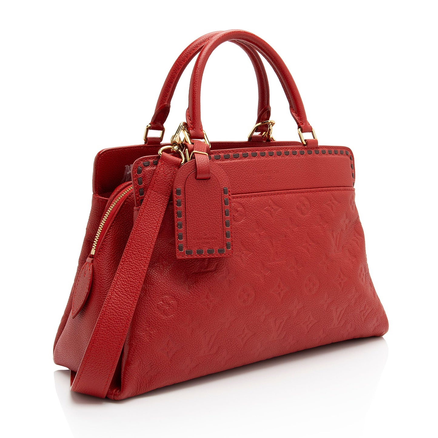 Louis Vuitton Monogram Empreinte Vosges MM Satchel (SHF-DdR2D0)