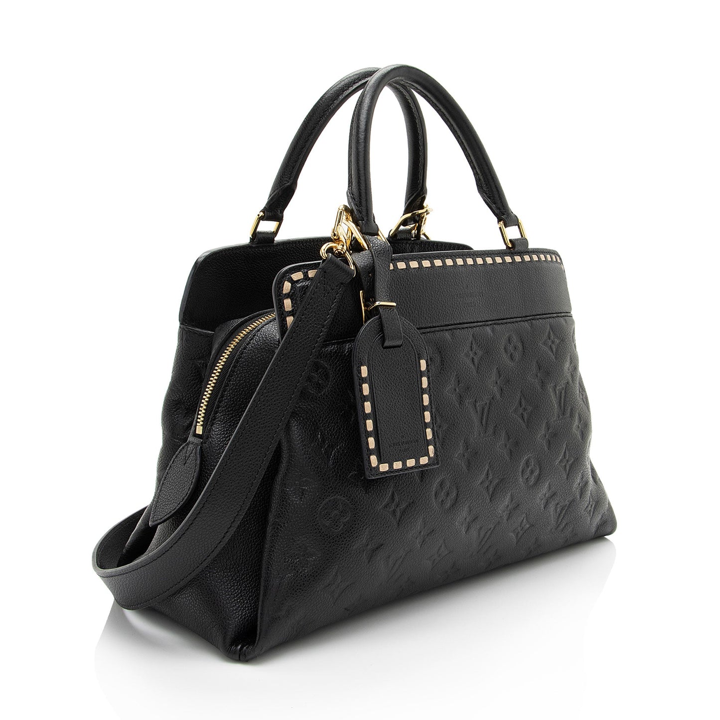 Louis Vuitton Monogram Empreinte Vosges MM Satchel (SHF-PIWHp2)