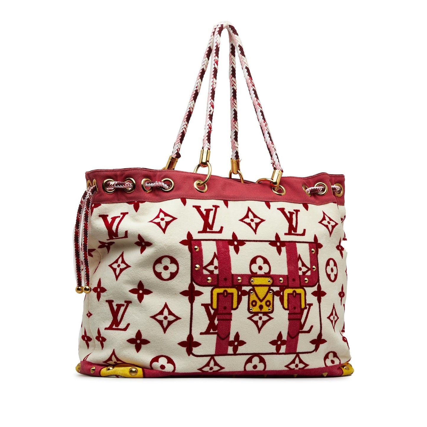 Louis Vuitton Monogram Eponge Cabas Tote (SHG-1oE4pU)