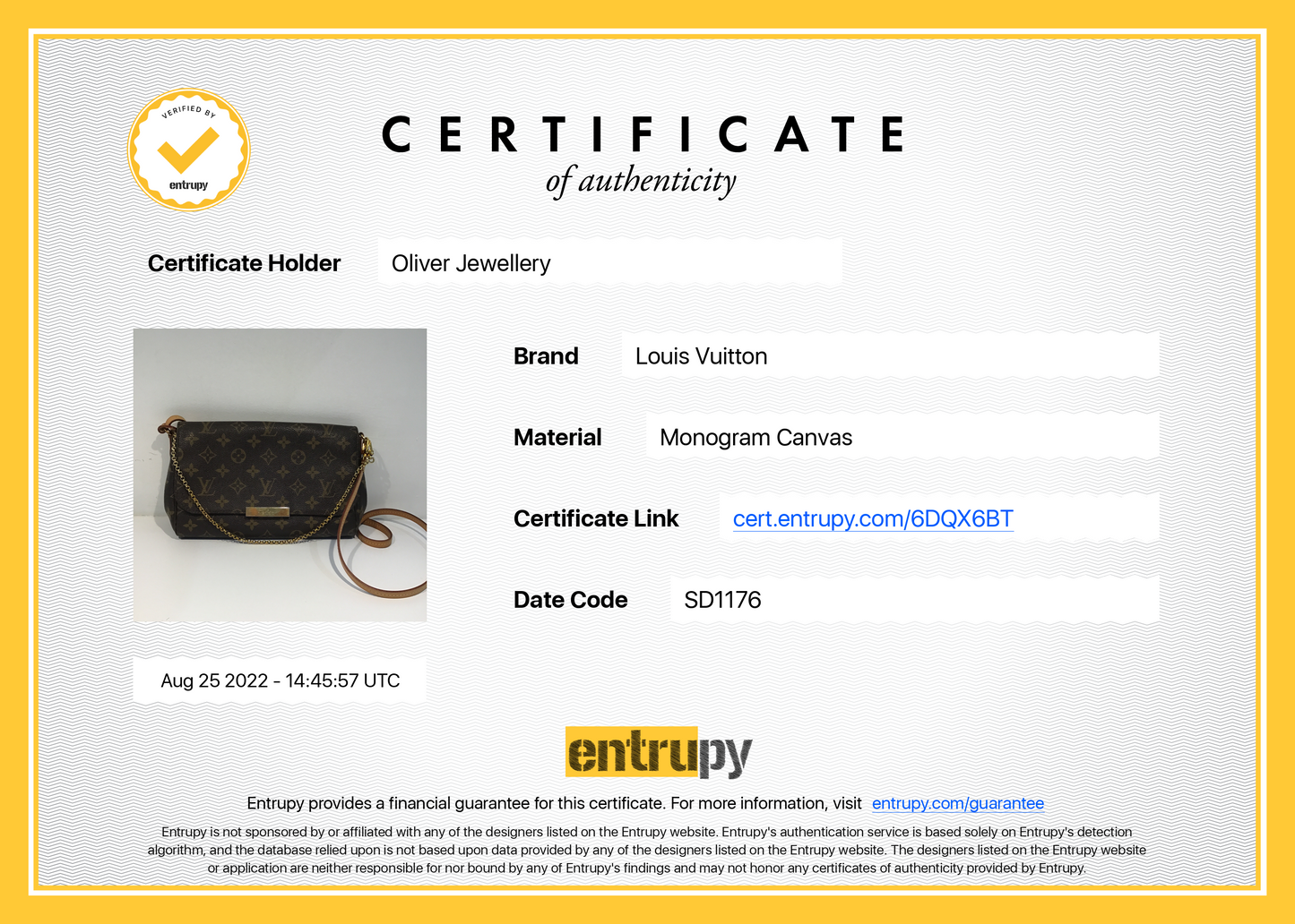 Louis Vuitton Monogram Favorite MM