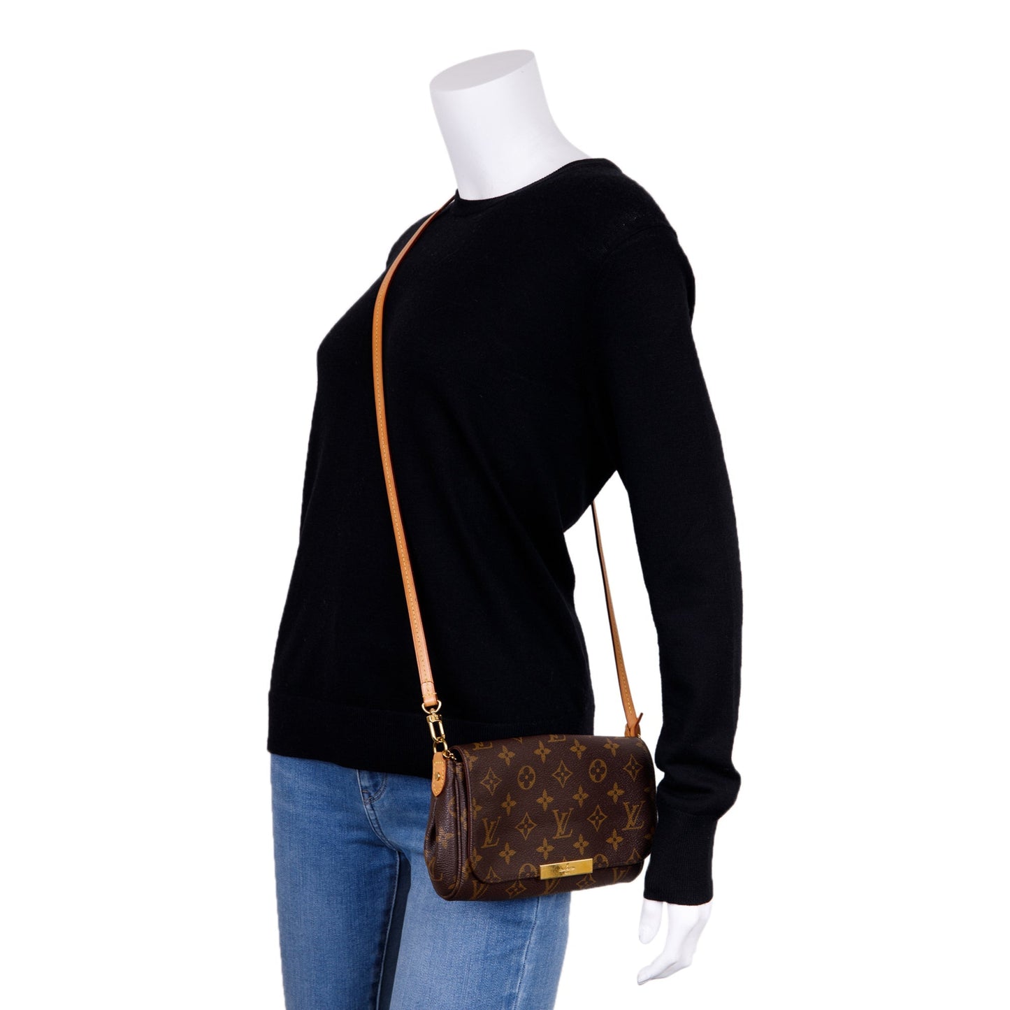 Louis Vuitton Monogram Favorite PM with Strap