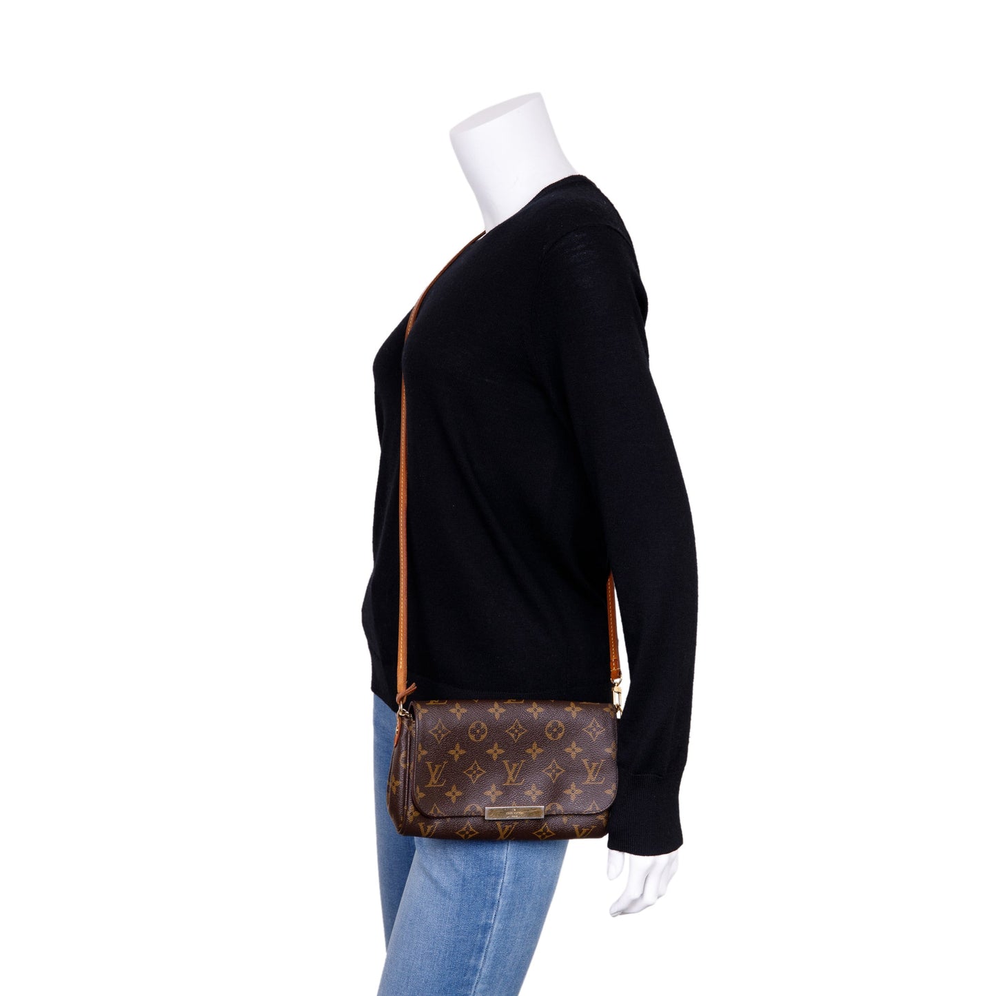 Louis Vuitton Monogram Favorite PM with Strap