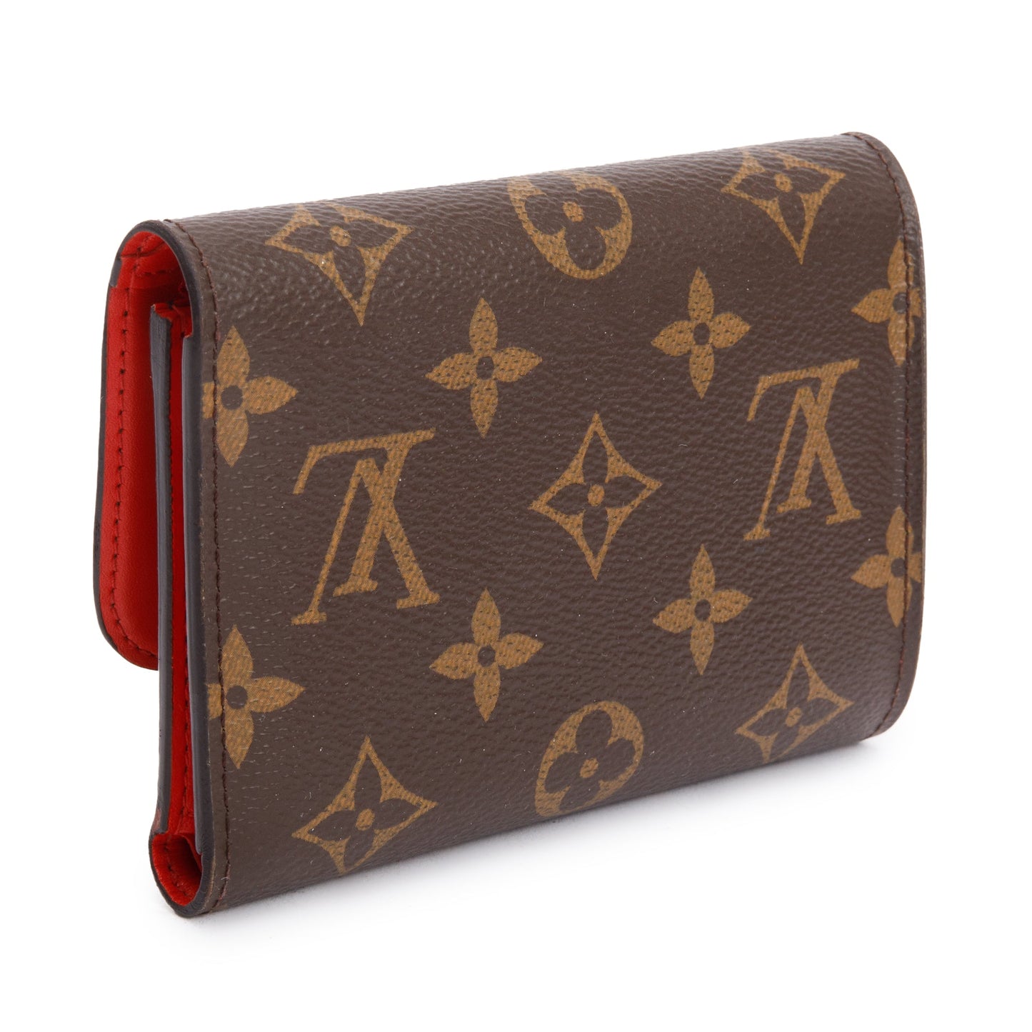 Louis Vuitton Monogram Flower Lock Compact Wallet