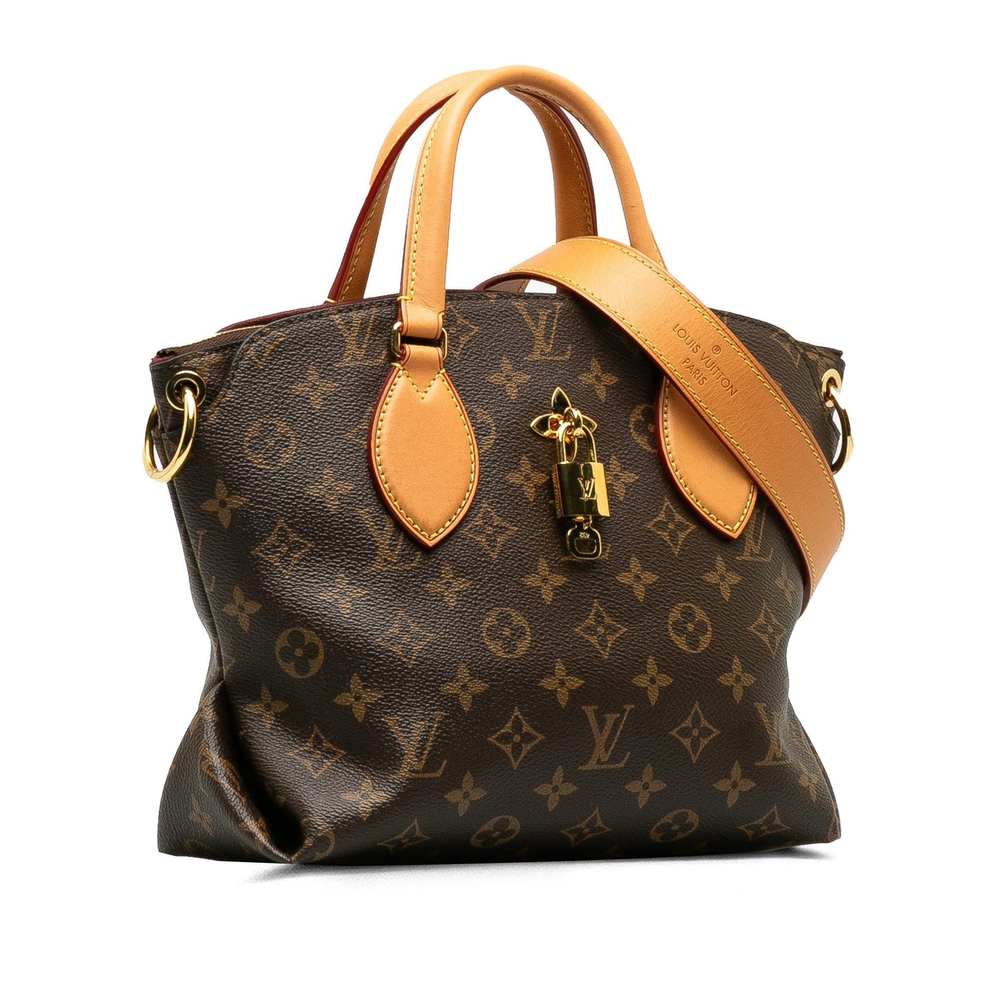 Louis Vuitton Monogram Flower Zipped Tote PM (SHG-y1X2fZ)