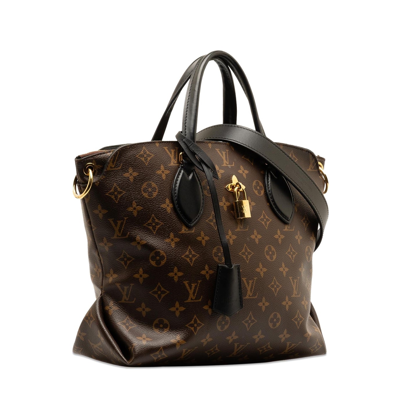 Louis Vuitton Monogram Flower Zipped Tote PM (SHG-dKkl7o)