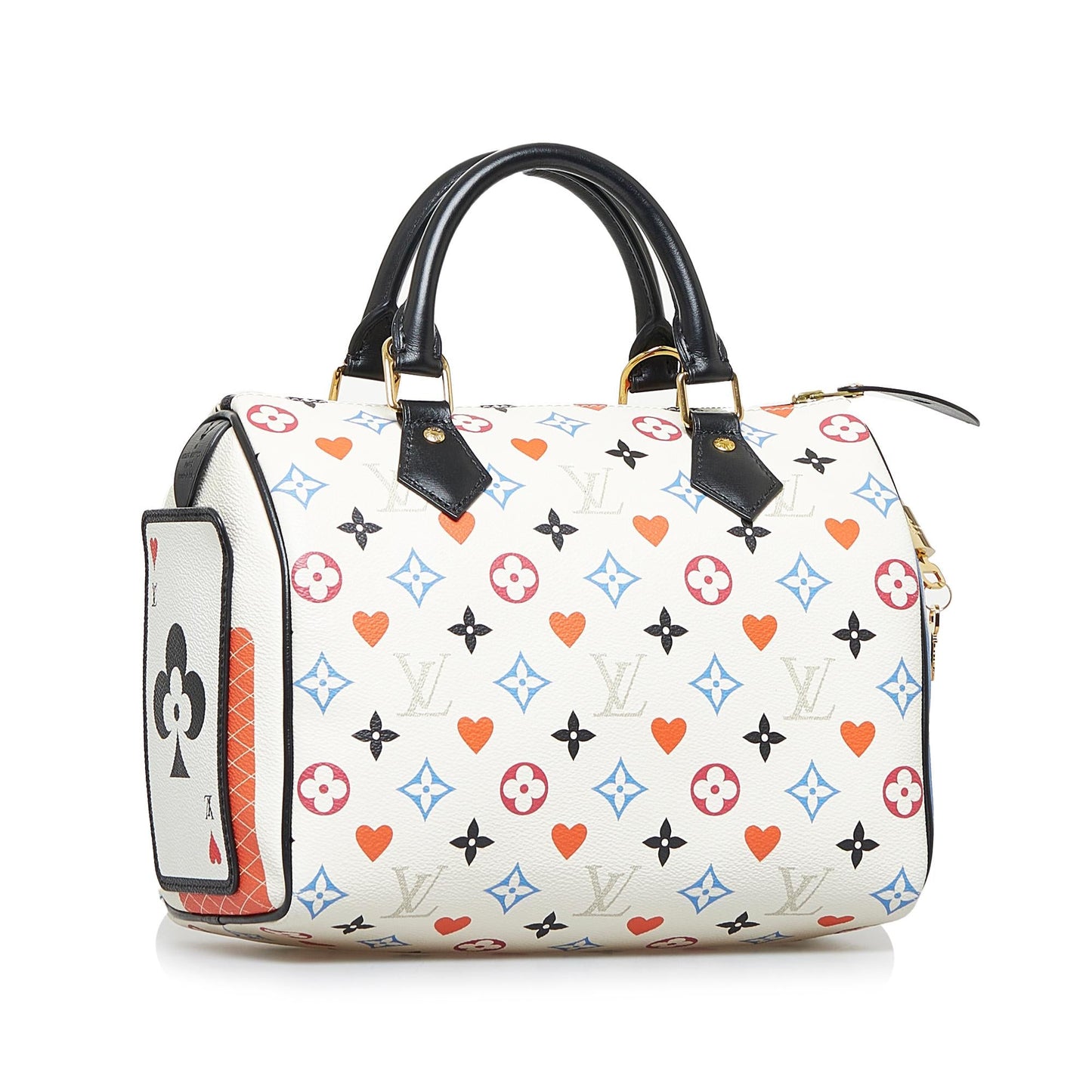Louis Vuitton Monogram Game On Speedy Bandouliere 25 (SHG-G6gb36)