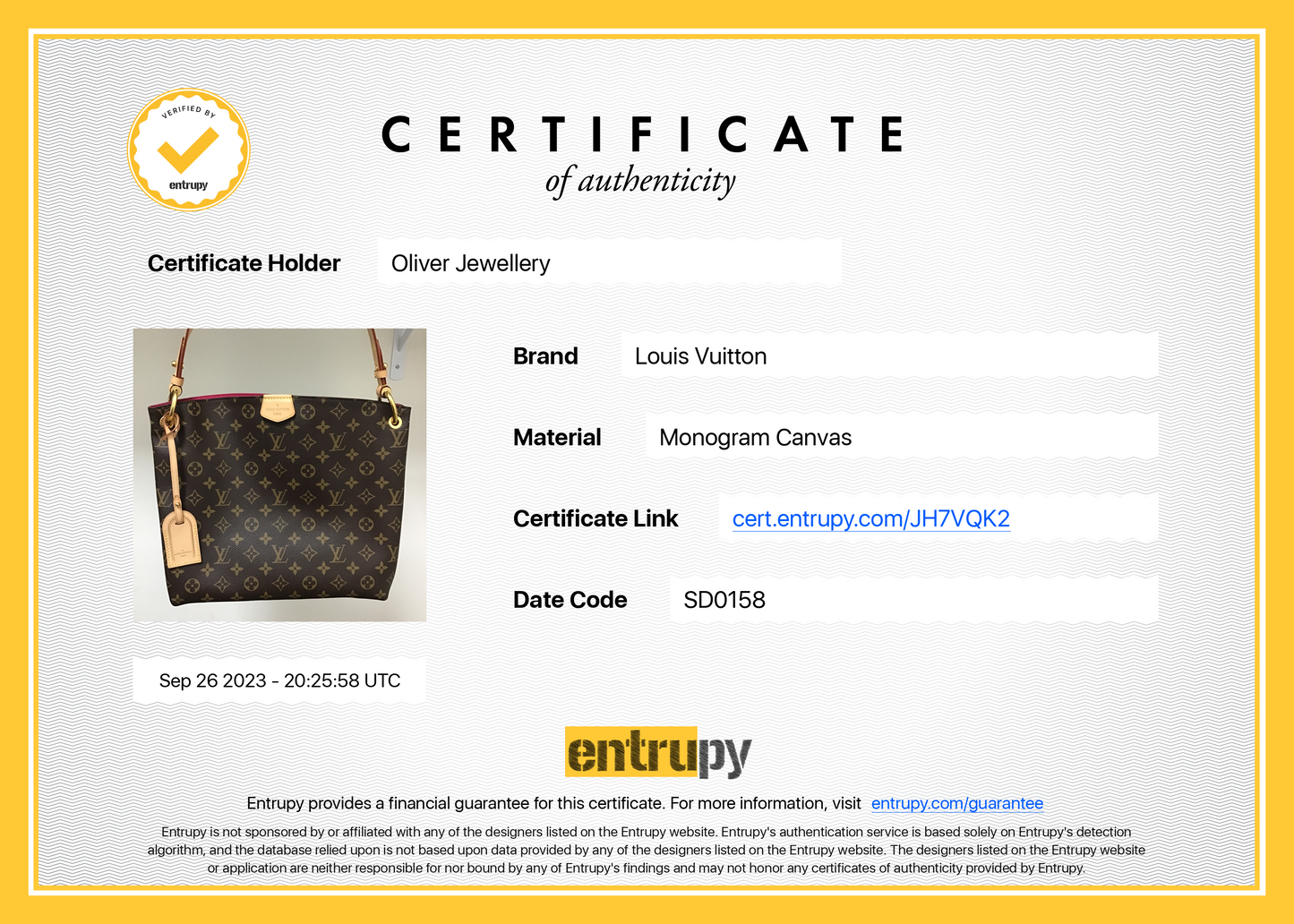 Louis Vuitton Monogram Graceful PM Bag