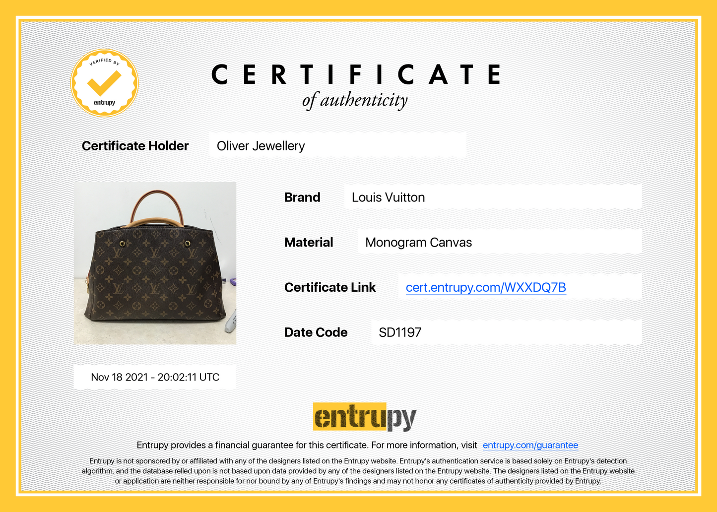 Louis Vuitton Monogram Grand Palais