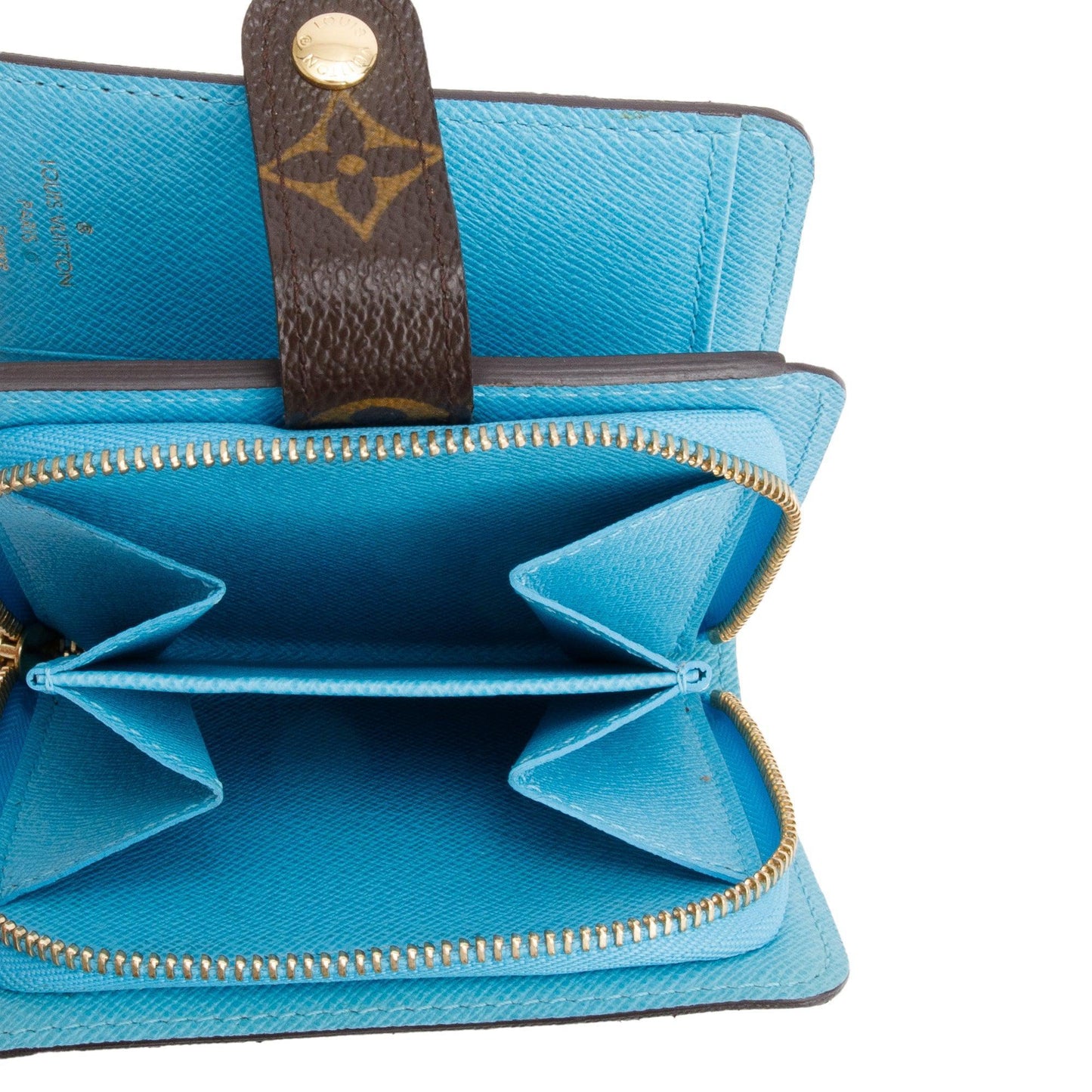 Louis Vuitton Monogram Groom Compact Zippe Wallet