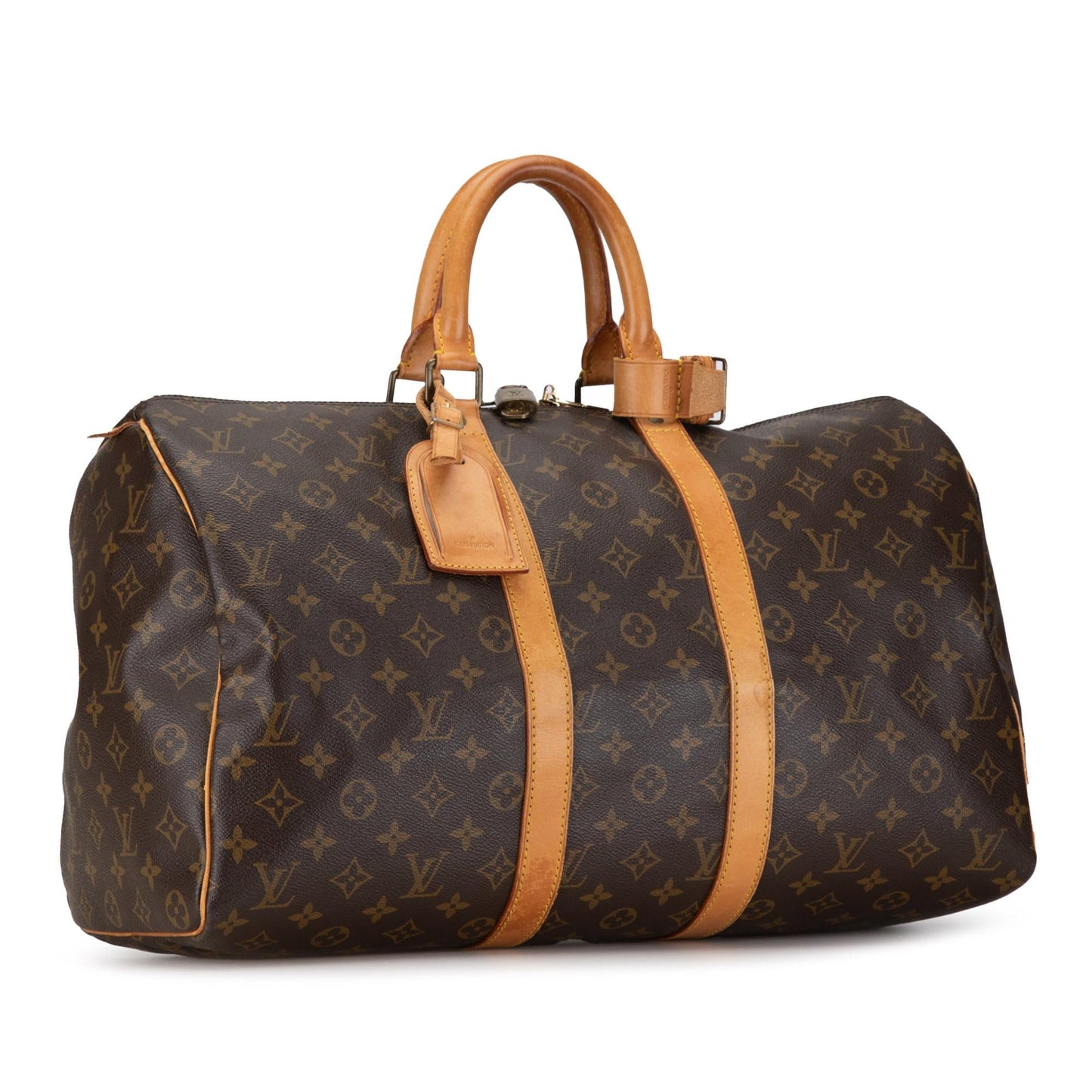 Louis Vuitton Monogram Keepall 45 (SHG-EDHOSD)