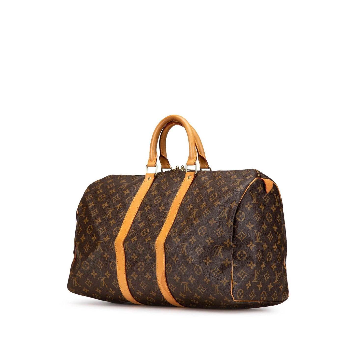 Louis Vuitton Monogram Keepall 45 (SHG-9FaESn)