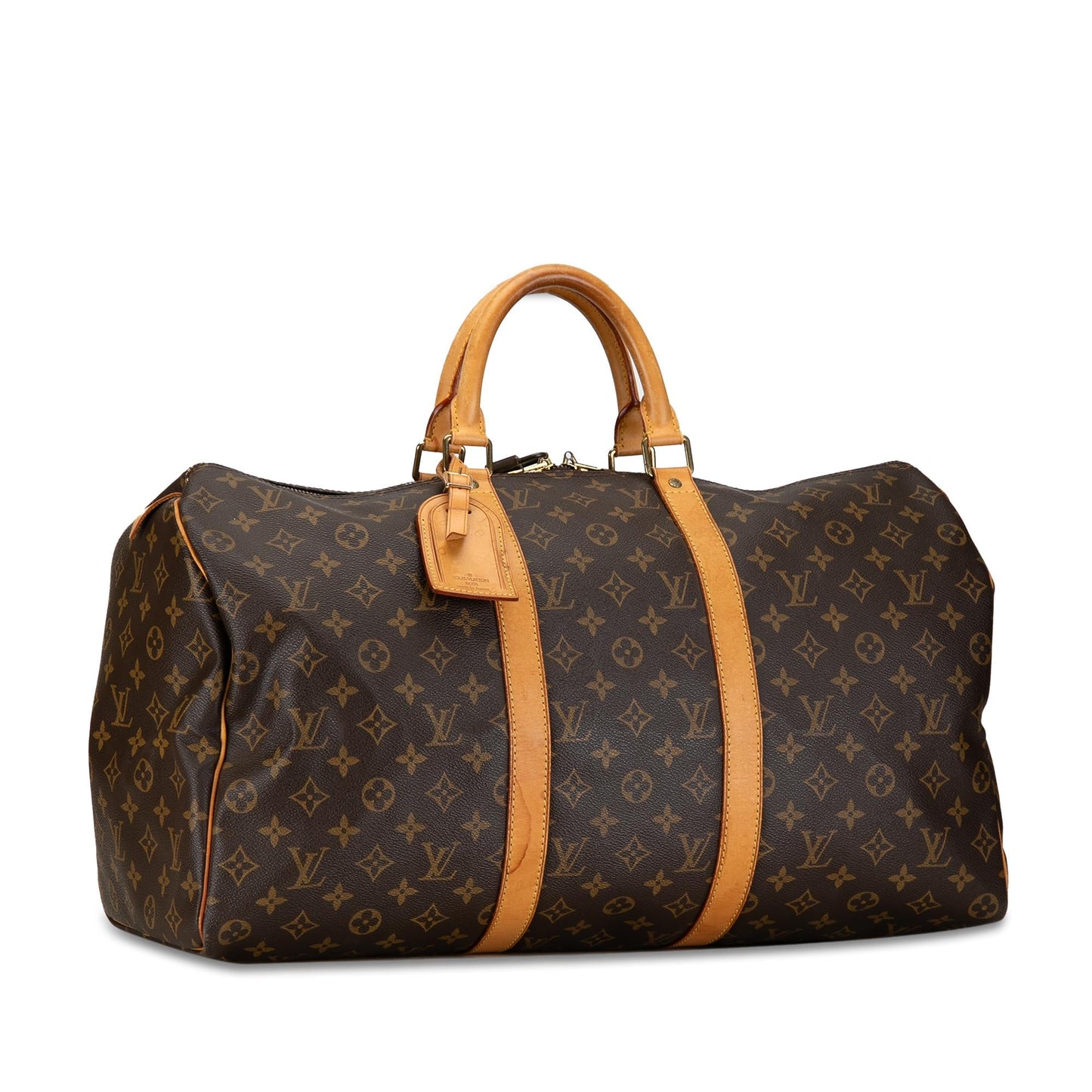 Louis Vuitton Monogram Keepall 50 (SHG-RvBq1W)