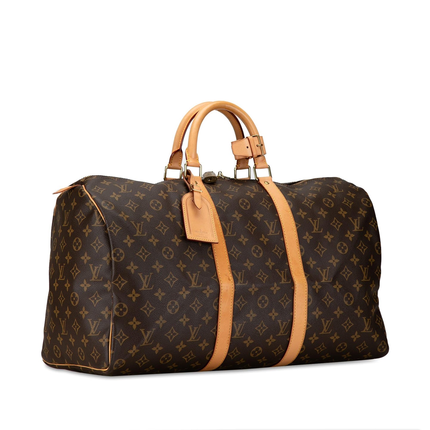 Louis Vuitton Monogram Keepall 50 (SHG-pVean7)