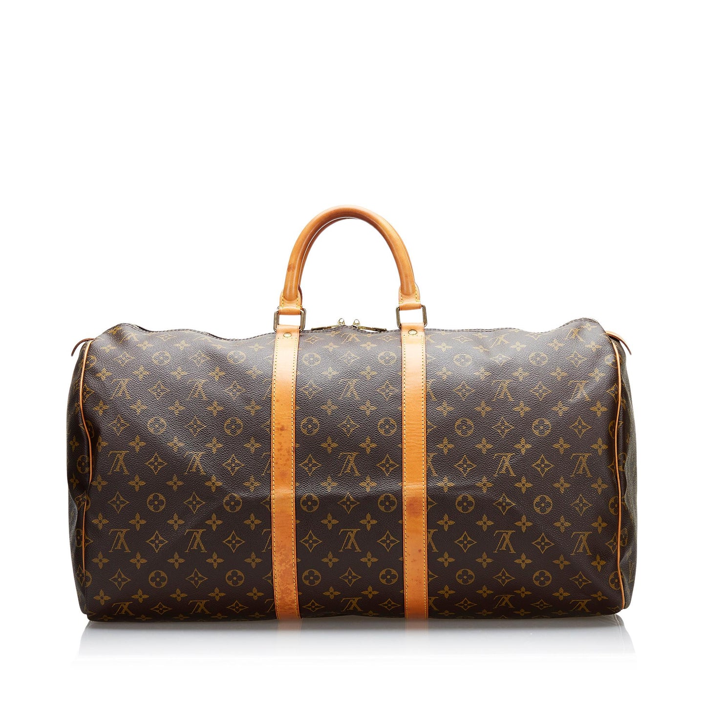 Louis Vuitton Monogram Keepall 55 (SHG-37159)