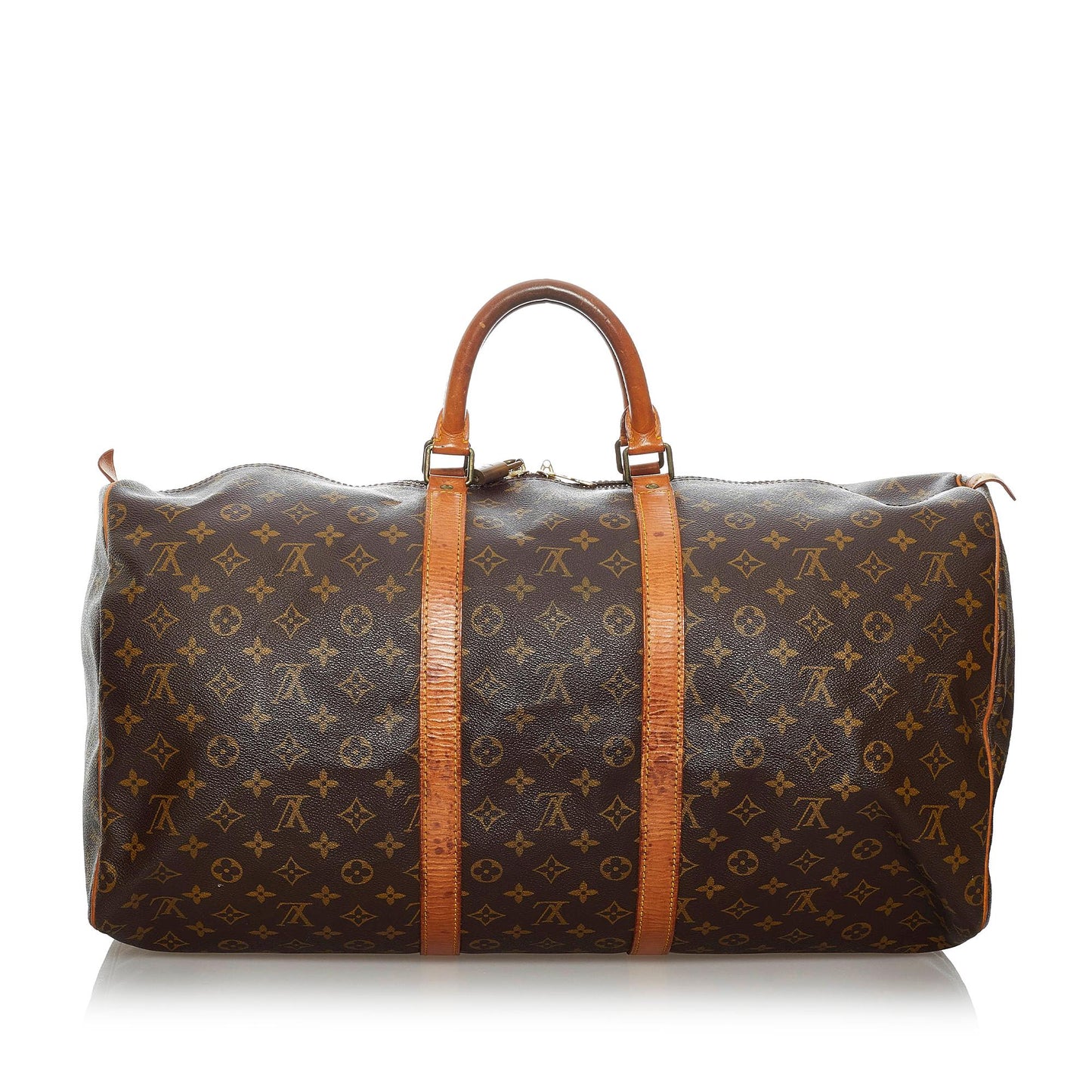 Louis Vuitton Monogram Keepall 55 (SHG-37699)