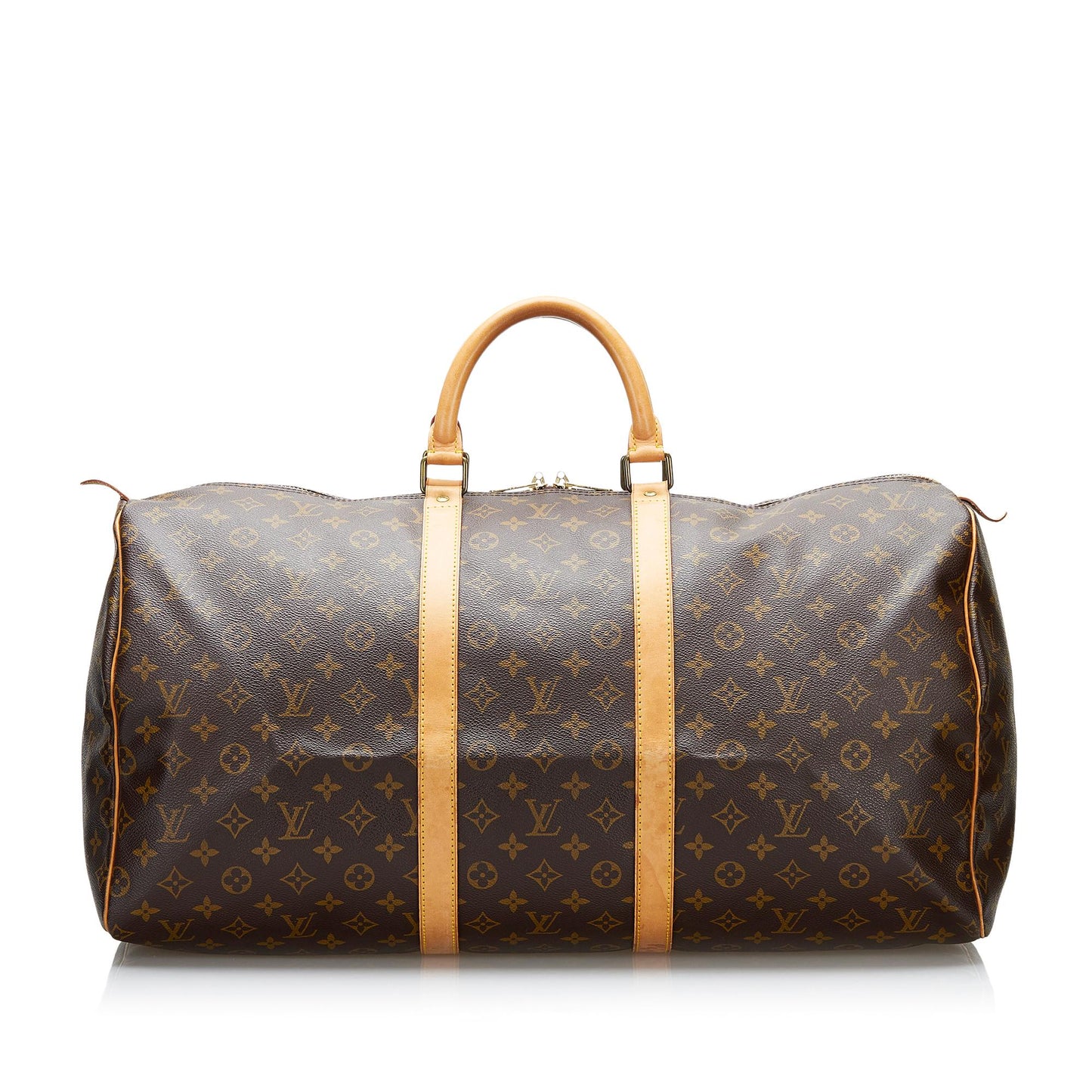 Louis Vuitton Monogram Keepall 55 (SHG-o1sFxZ)