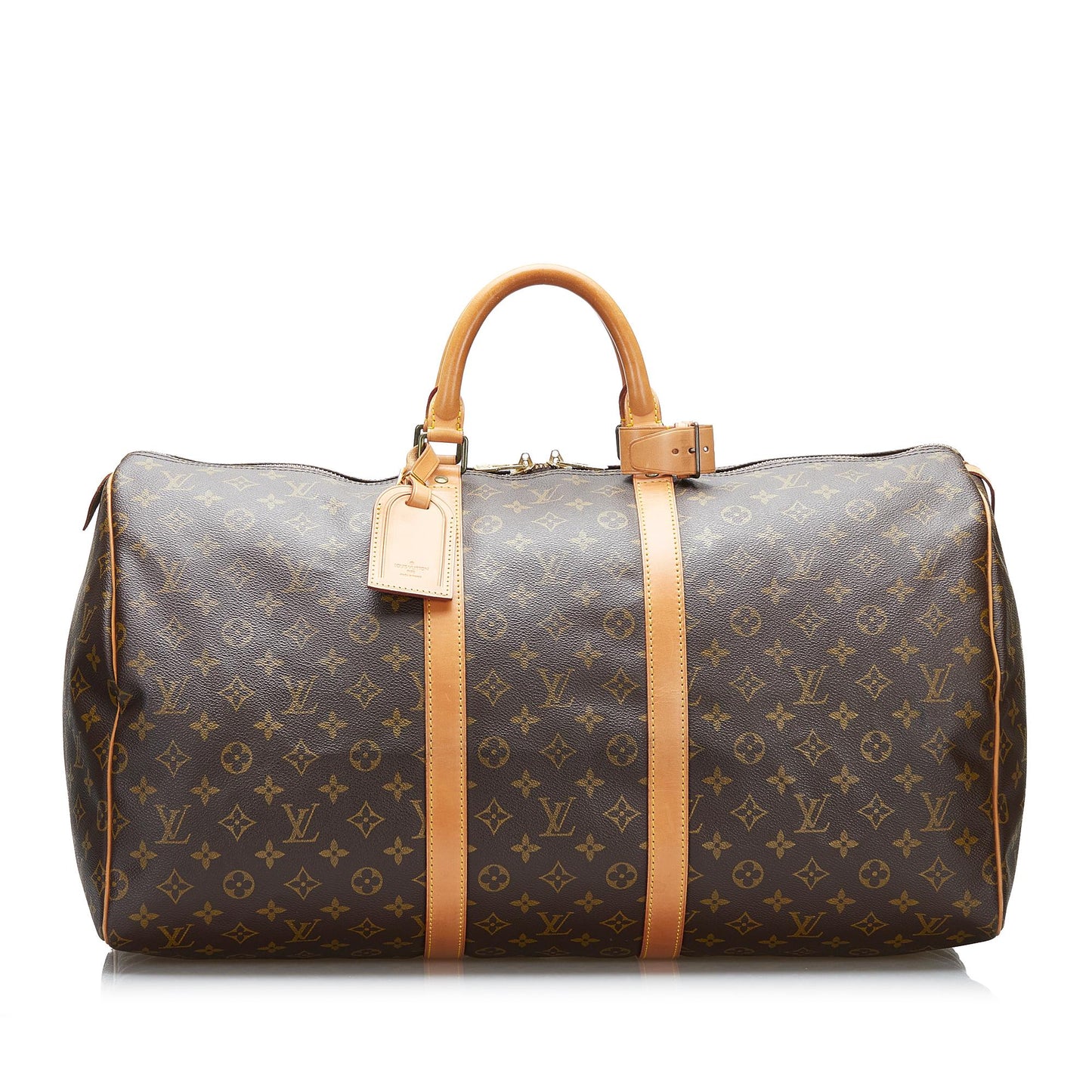 Louis Vuitton Monogram Keepall 55 (SHG-DcjLKU)