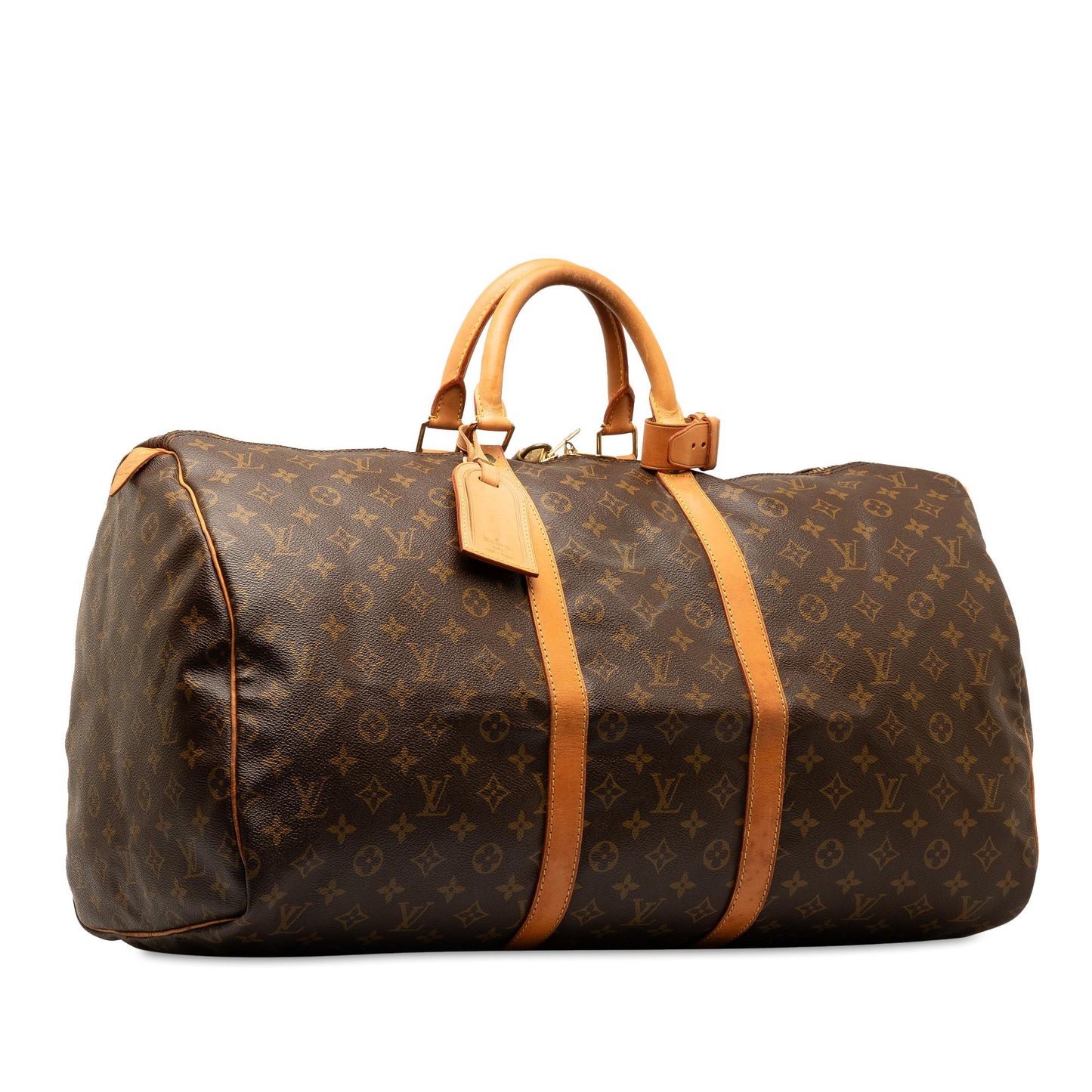 Louis Vuitton Monogram Keepall 55 (SHG-tk49AO)