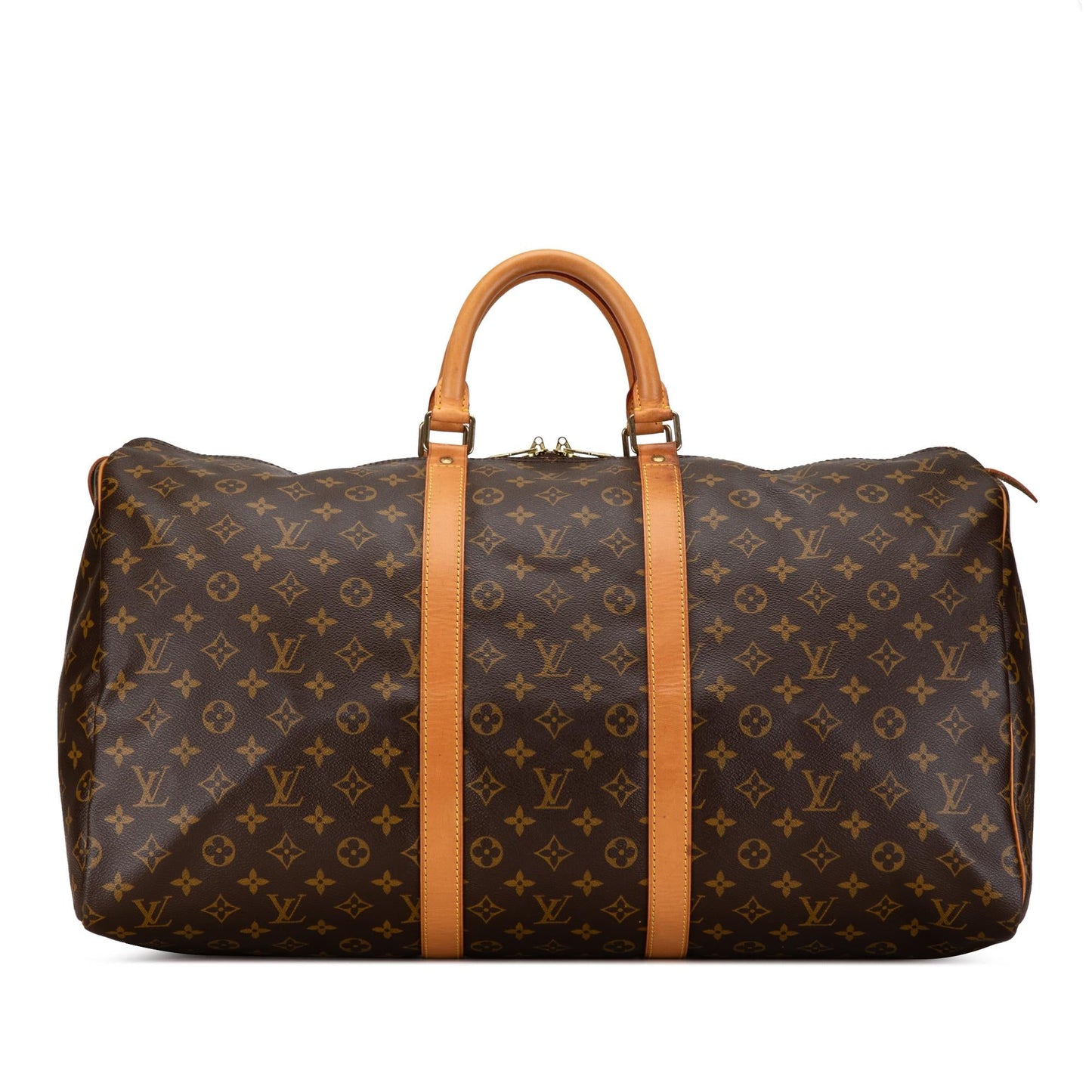 Louis Vuitton Monogram Keepall 55 (SHG-QVVuLC)