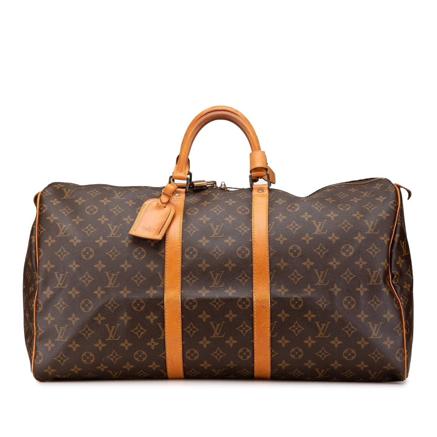 Louis Vuitton Monogram Keepall 55 (SHG-PU3gjf)