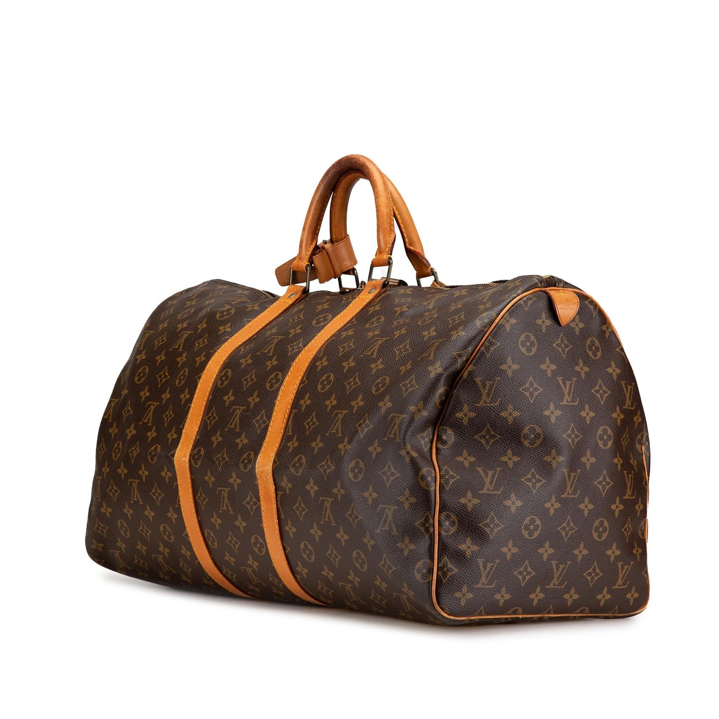 Louis Vuitton Monogram Keepall 55 (SHG-PU3gjf)