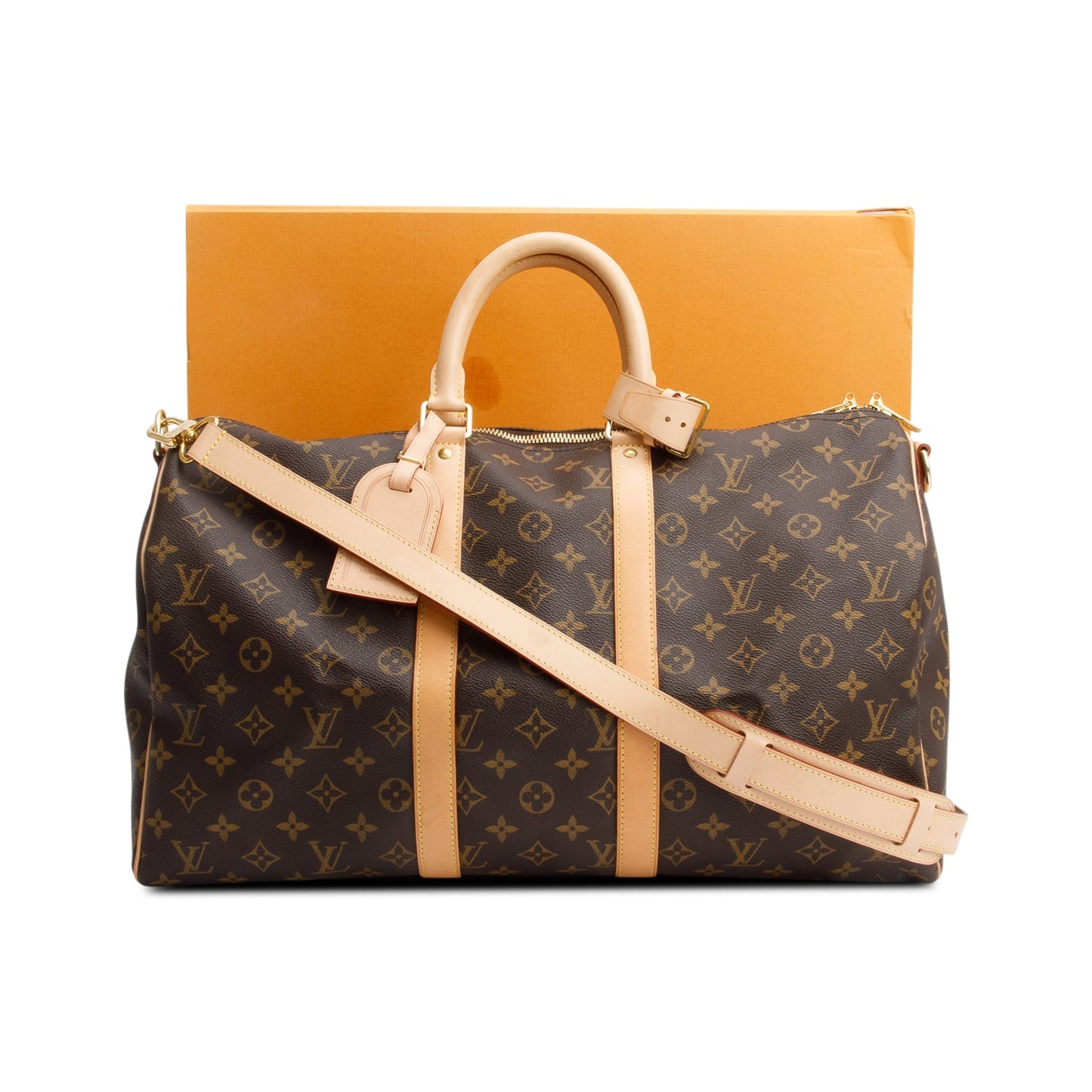 Louis Vuitton Monogram Keepall Bandouliere 45