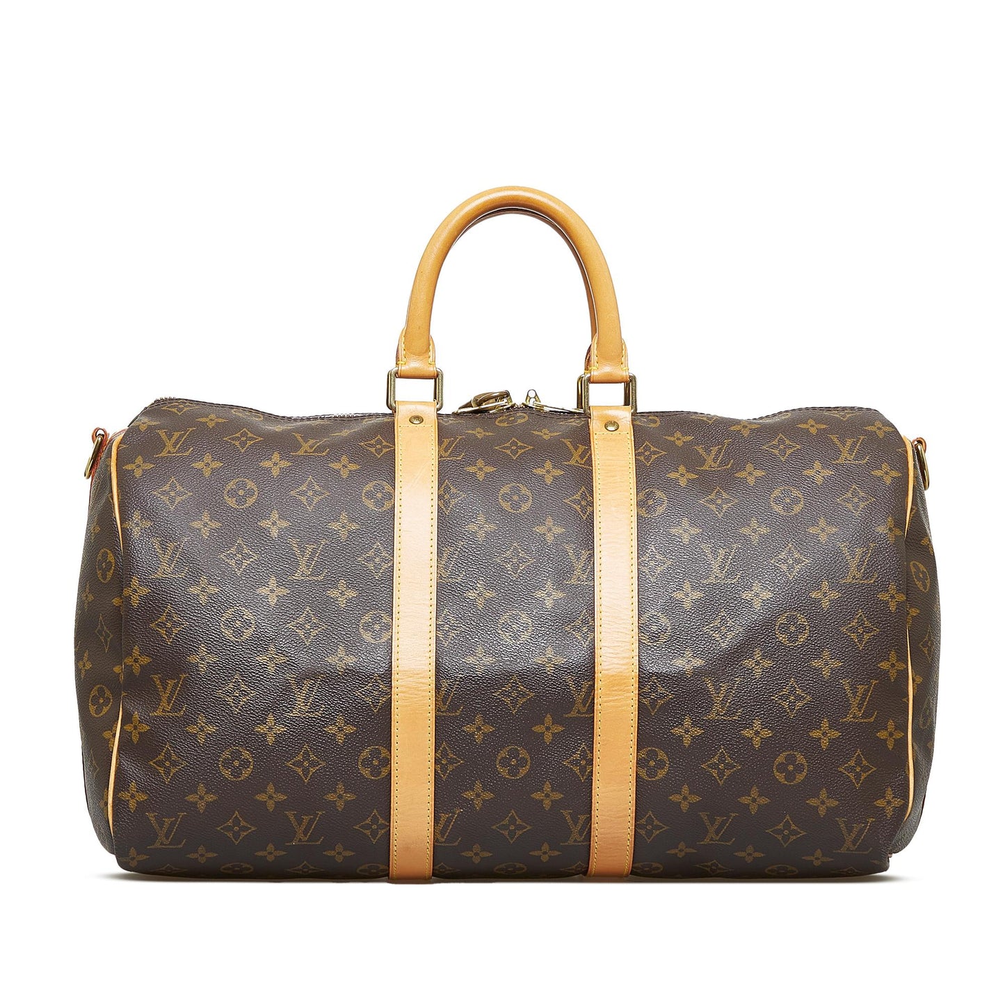 Louis Vuitton Monogram Keepall Bandouliere 45 (SHG-g85fus)