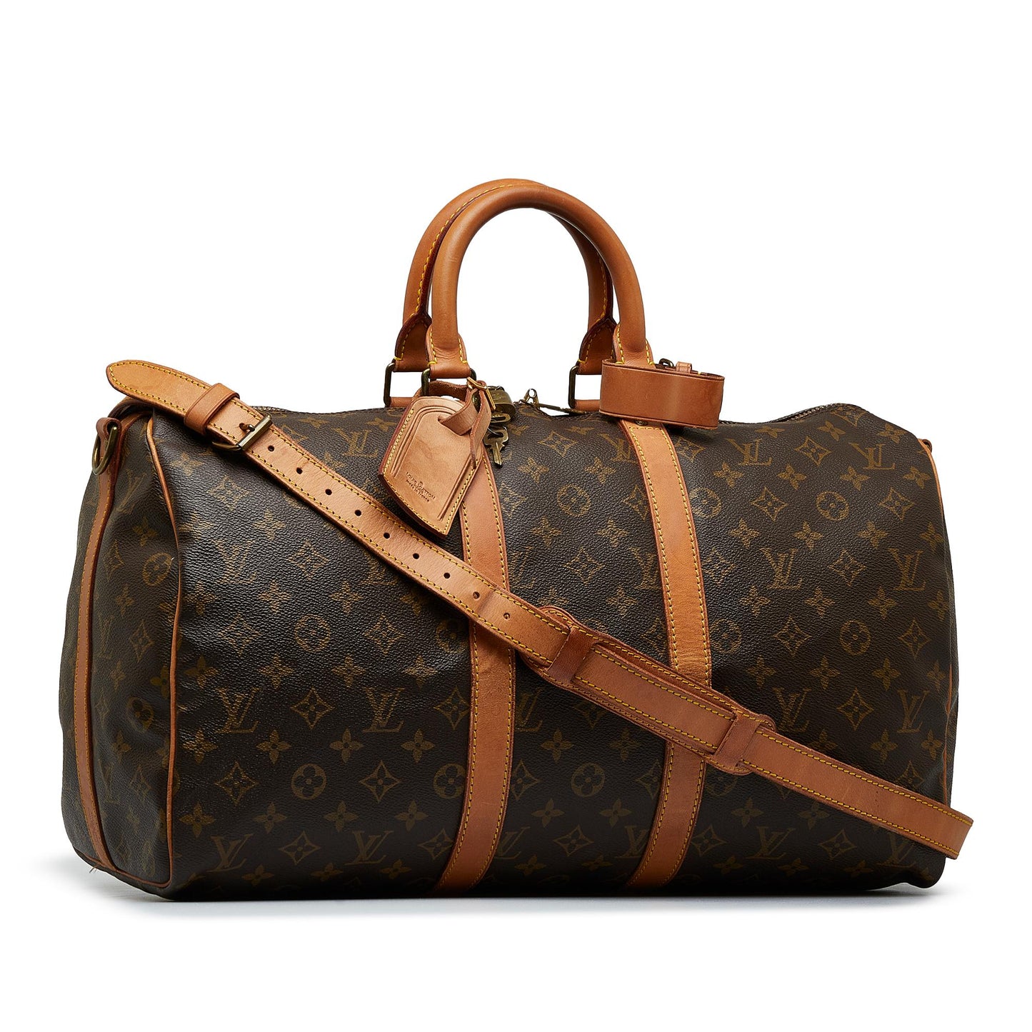Louis Vuitton Monogram Keepall Bandouliere 45 (SHG-LkMGvF)