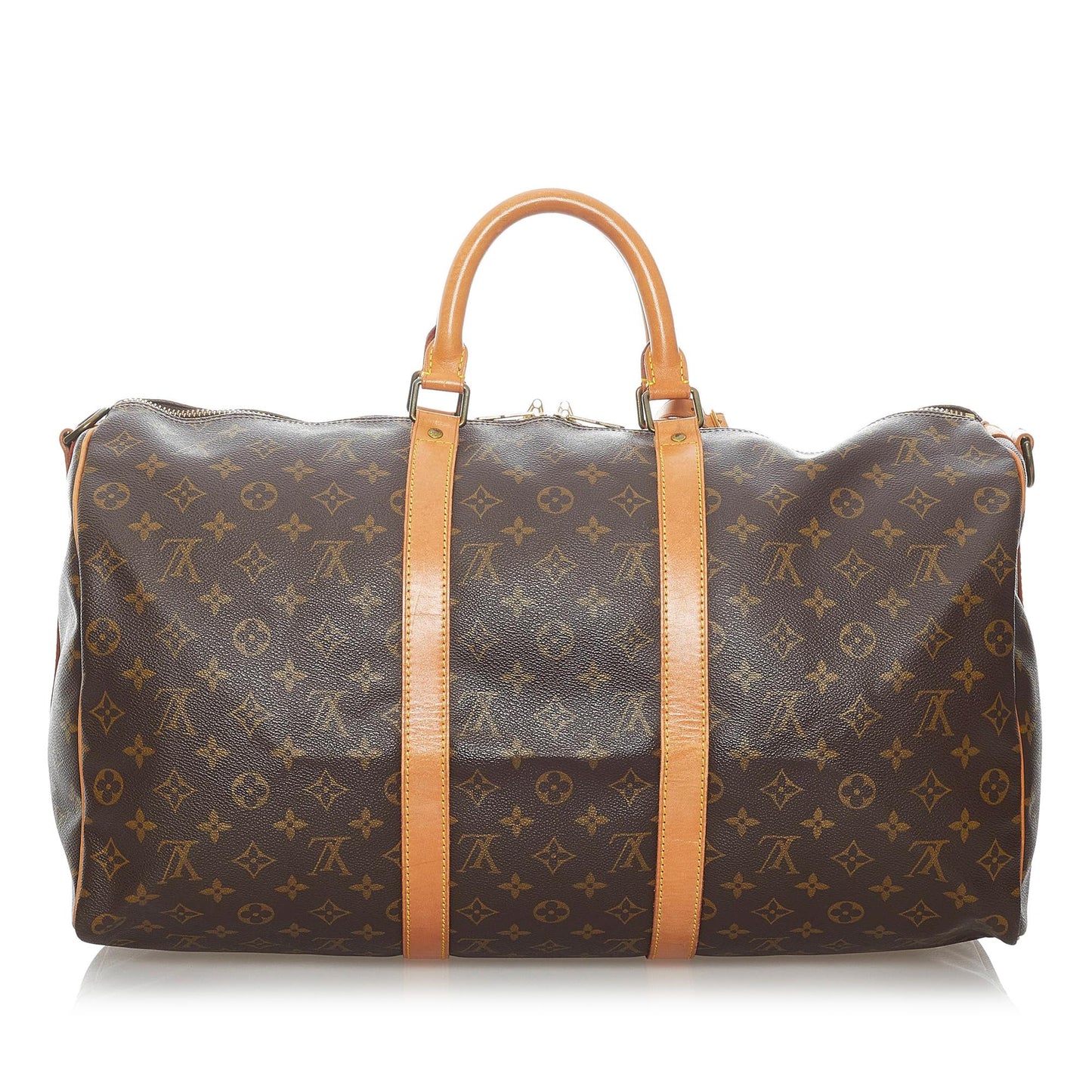 Louis Vuitton Monogram Keepall Bandouliere 50 (SHG-30451)