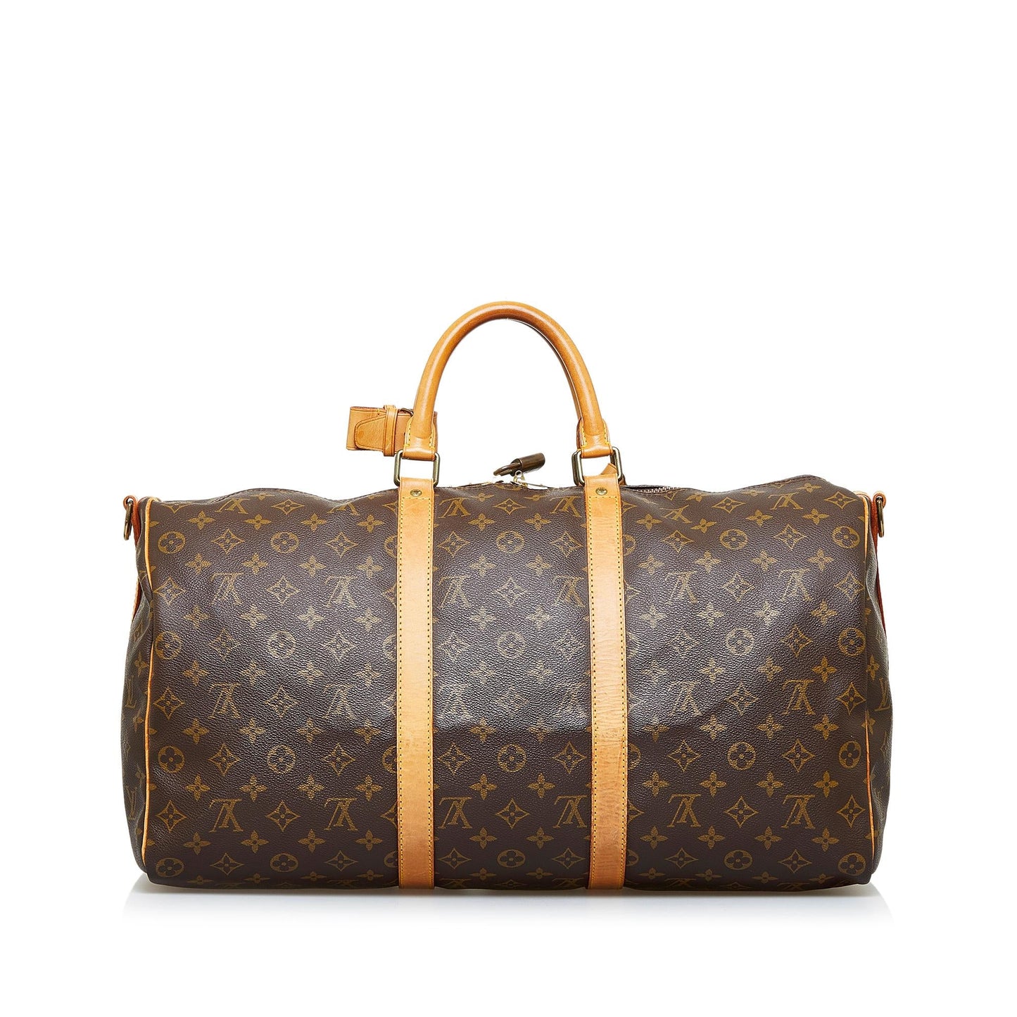 Louis Vuitton Monogram Keepall Bandouliere 50 (SHG-QVLC3P)