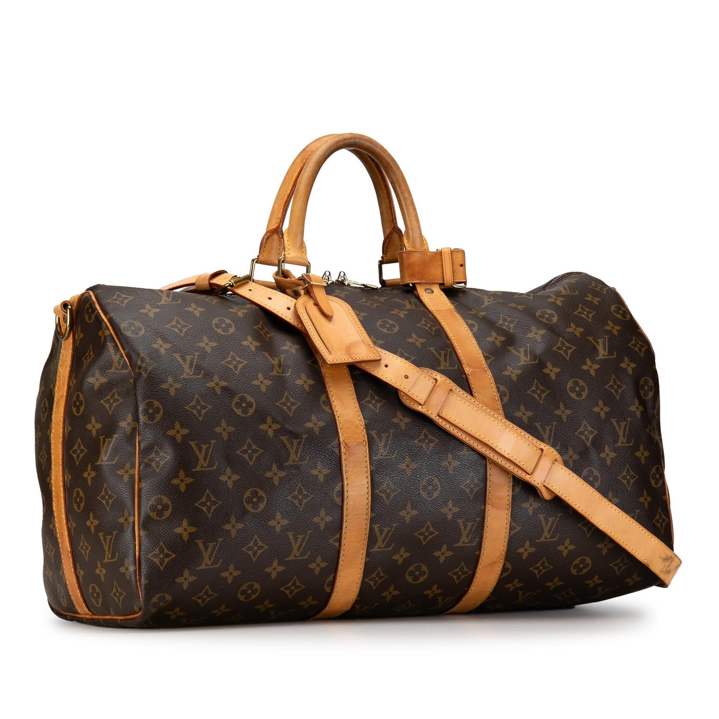 Louis Vuitton Monogram Keepall Bandouliere 50 (SHG-RDWWlH)