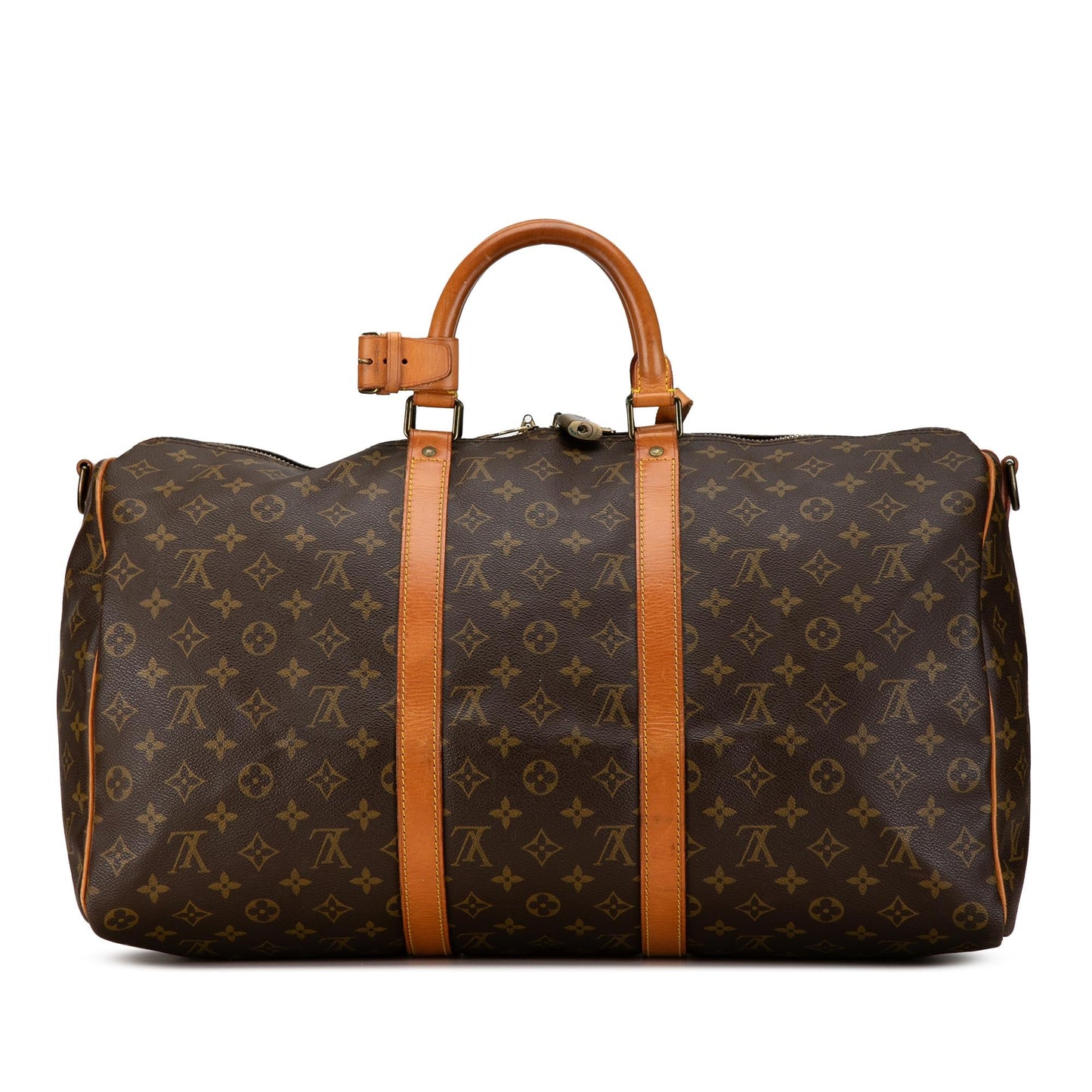 Louis Vuitton Monogram Keepall Bandouliere 50 (SHG-Bge38C)