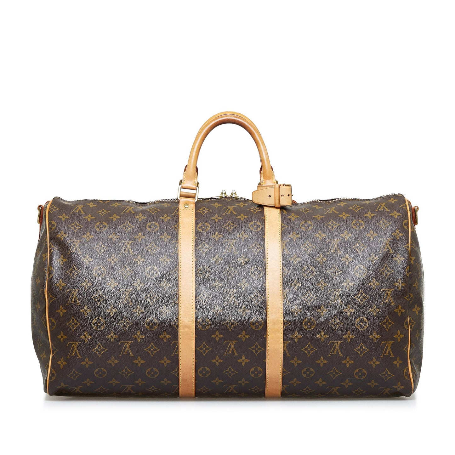 Louis Vuitton Monogram Keepall Bandouliere 55 (SHG-y4mnYh)