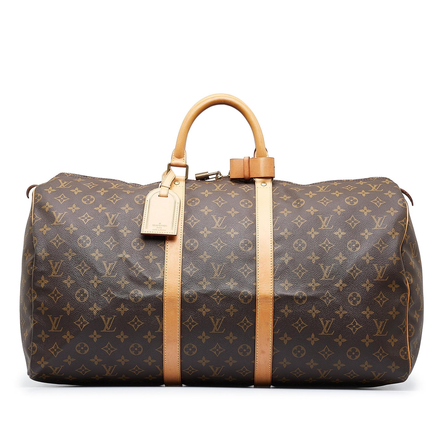 Louis Vuitton Monogram Keepall Bandouliere 55 (SHG-KBTq2a)