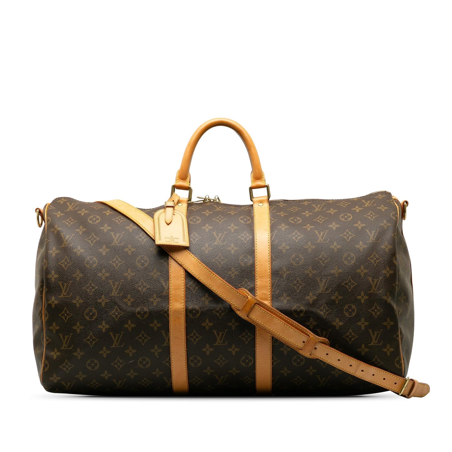 Louis Vuitton Monogram Keepall Bandouliere 55 (SHG-ulnRHl)