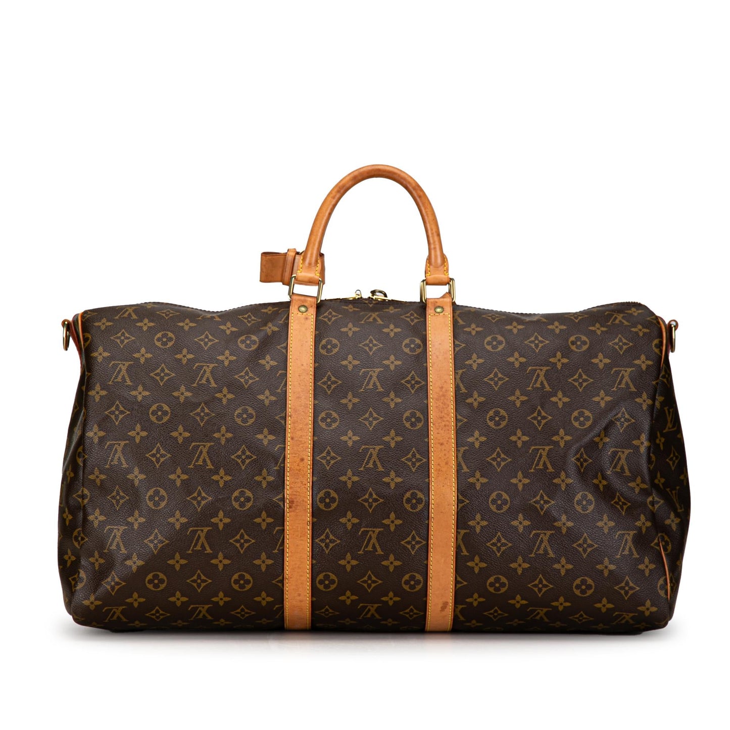Louis Vuitton Monogram Keepall Bandouliere 55 (SHG-95ReHo)