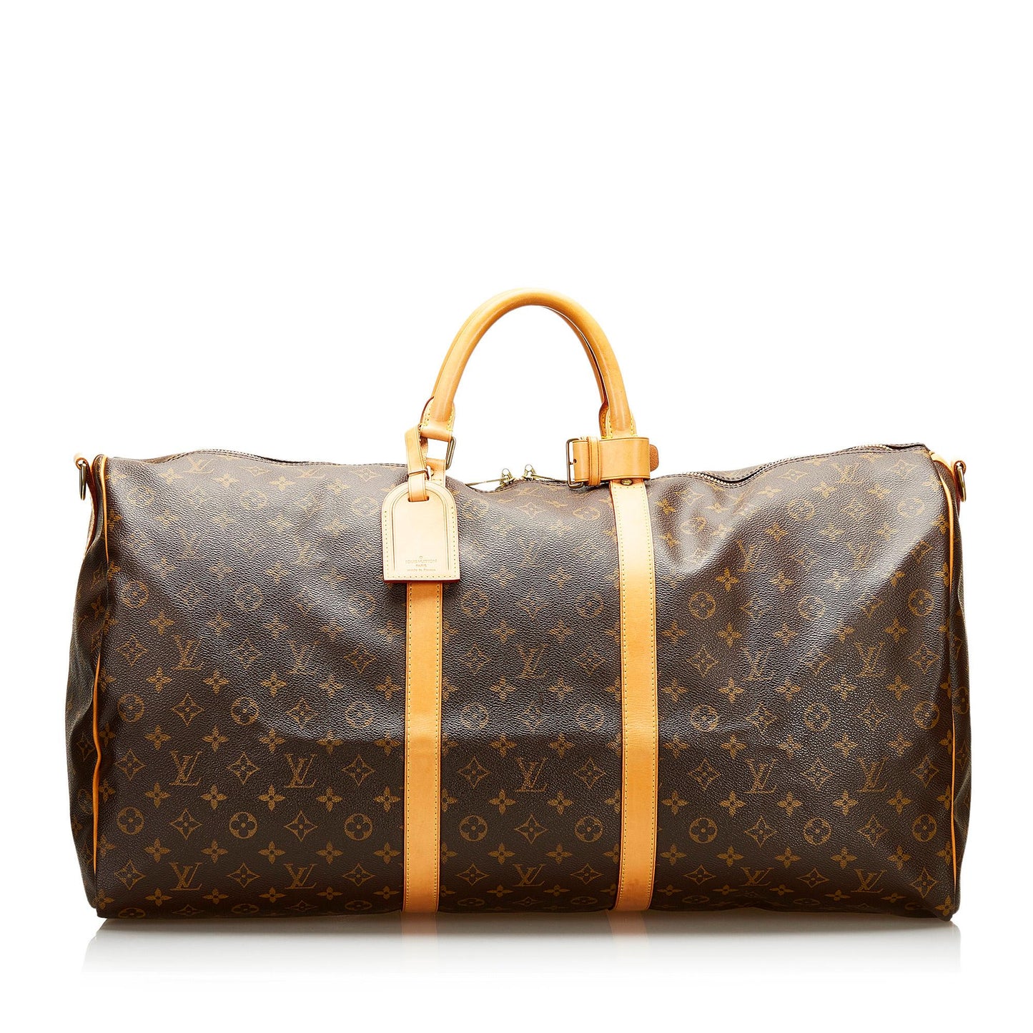 Louis Vuitton Monogram Keepall Bandouliere 60 (SHG-36245)