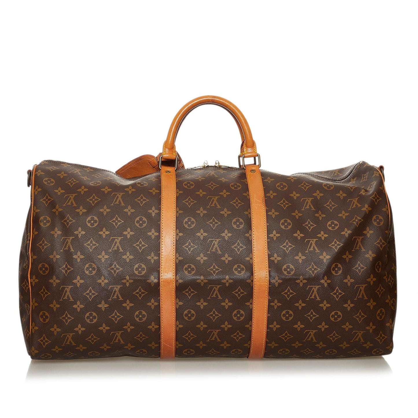 Louis Vuitton Monogram Keepall Bandouliere 60 (SHG-36340)