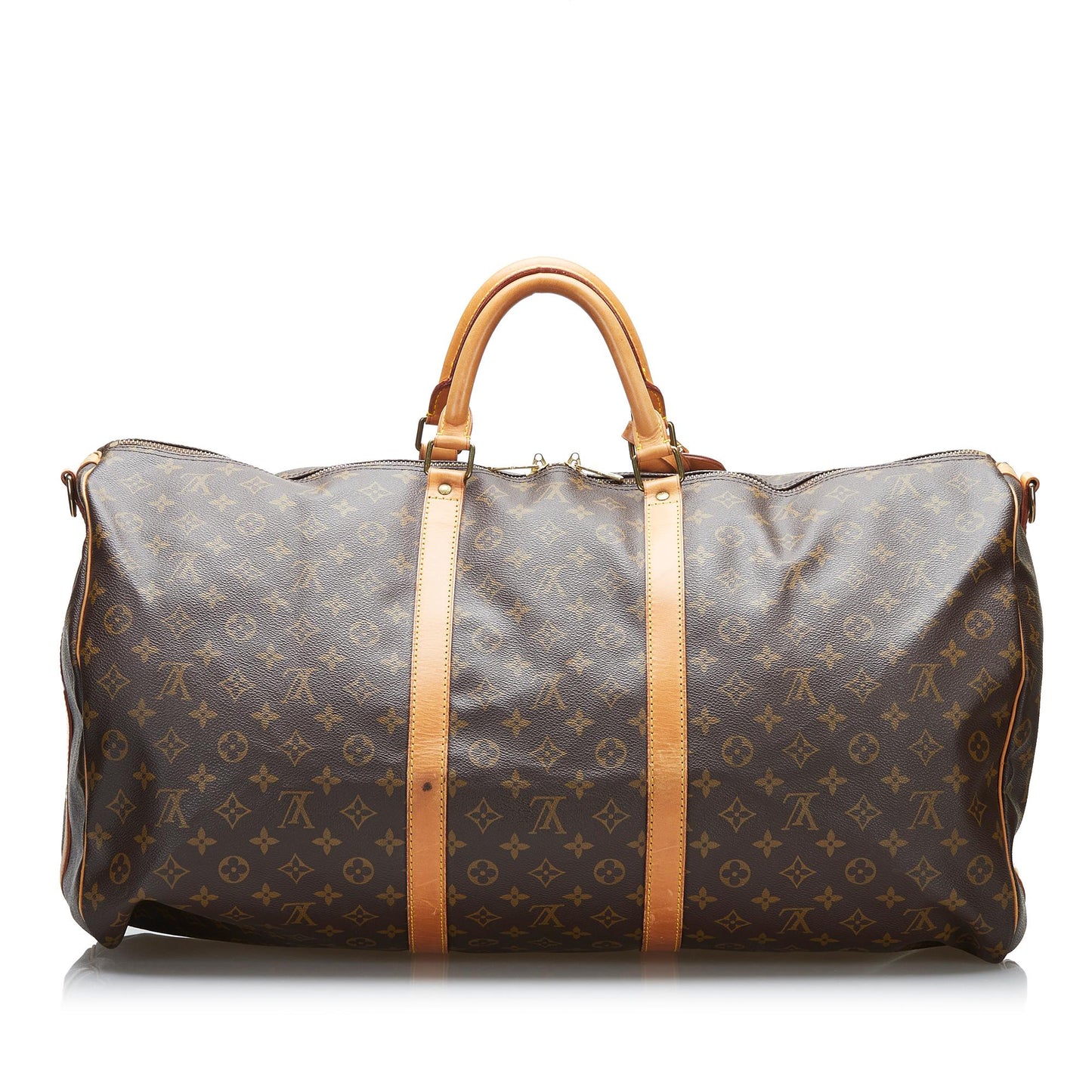 Louis Vuitton Monogram Keepall Bandouliere 60 (SHG-cEHalE)