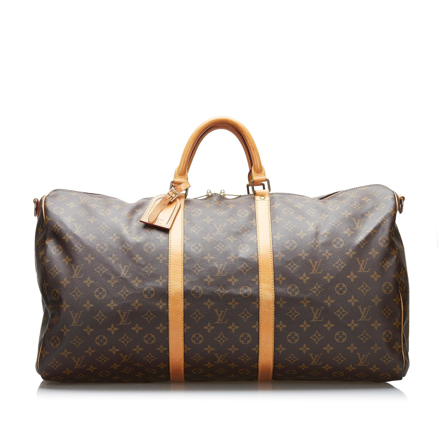 Louis Vuitton Monogram Keepall Bandouliere 60 (SHG-cEHalE)