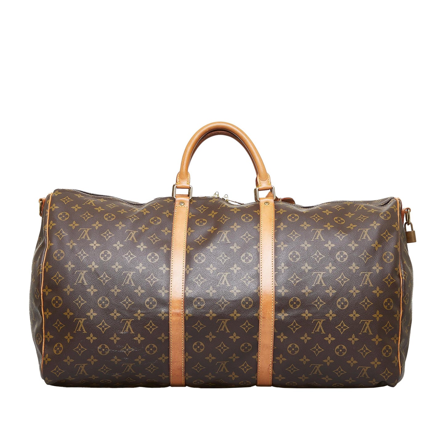Louis Vuitton Monogram Keepall Bandouliere 60 (SHG-ApwVcB)
