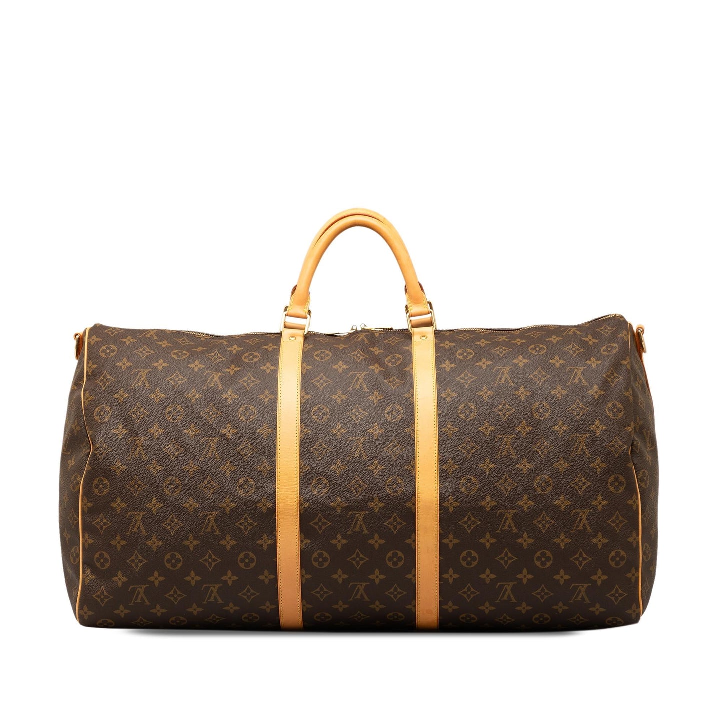 Louis Vuitton Monogram Keepall Bandouliere 60 (SHG-rfAzb4)