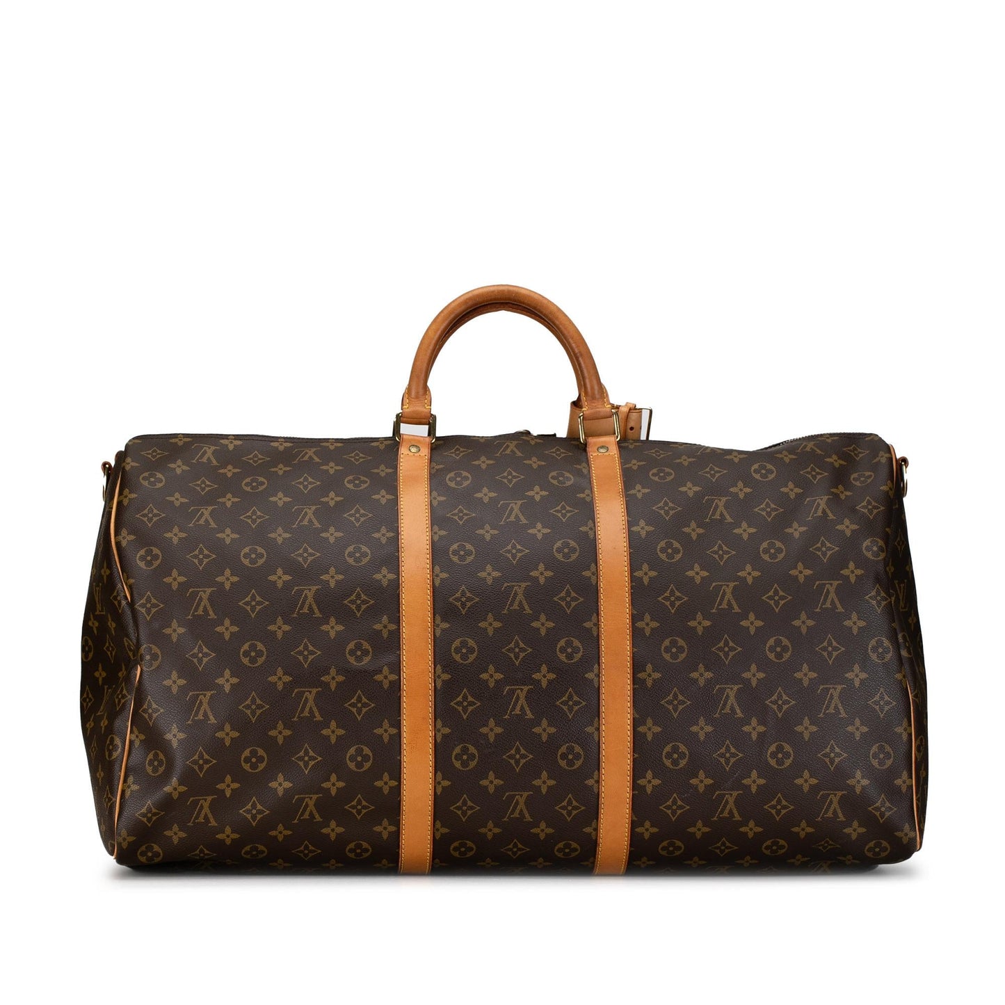 Louis Vuitton Monogram Keepall Bandouliere 60 (SHG-ST4B0r)