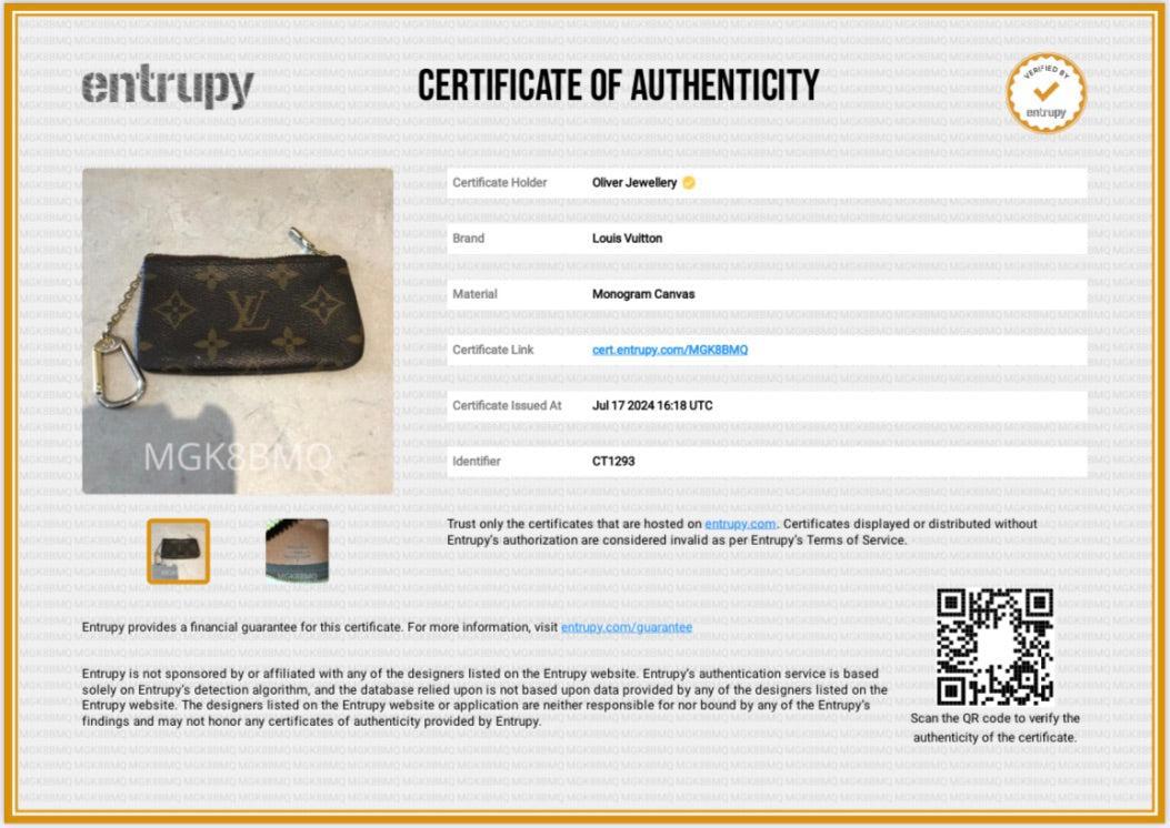 Louis Vuitton Monogram Key Pouch