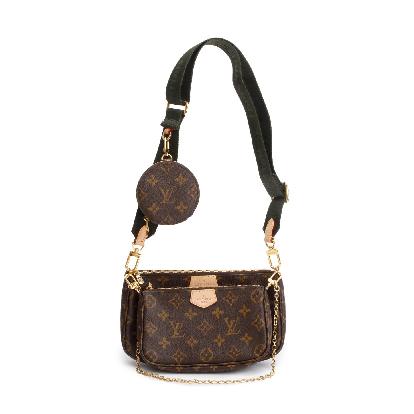 Louis Vuitton Monogram Khaki Multi-Pochette Accessoires