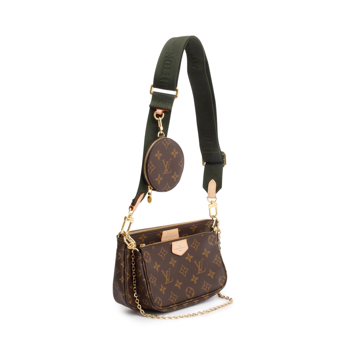 Louis Vuitton Monogram Khaki Multi-Pochette Accessoires