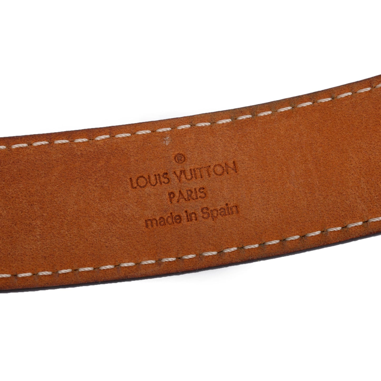 Louis Vuitton Monogram LV Initiales 25 MM Belt 75 30